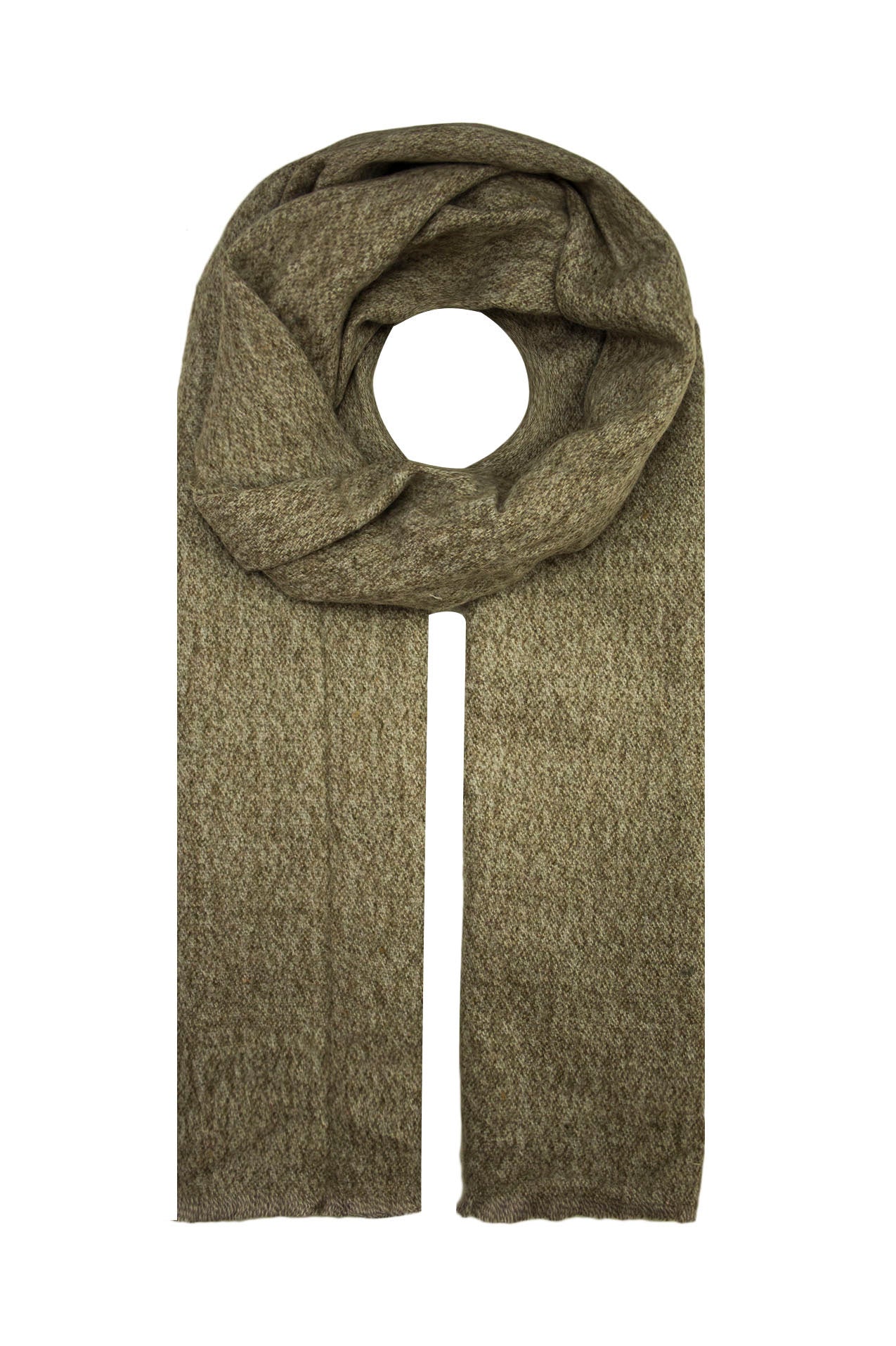 AB1617-114 Wool Blend Plain Scarf