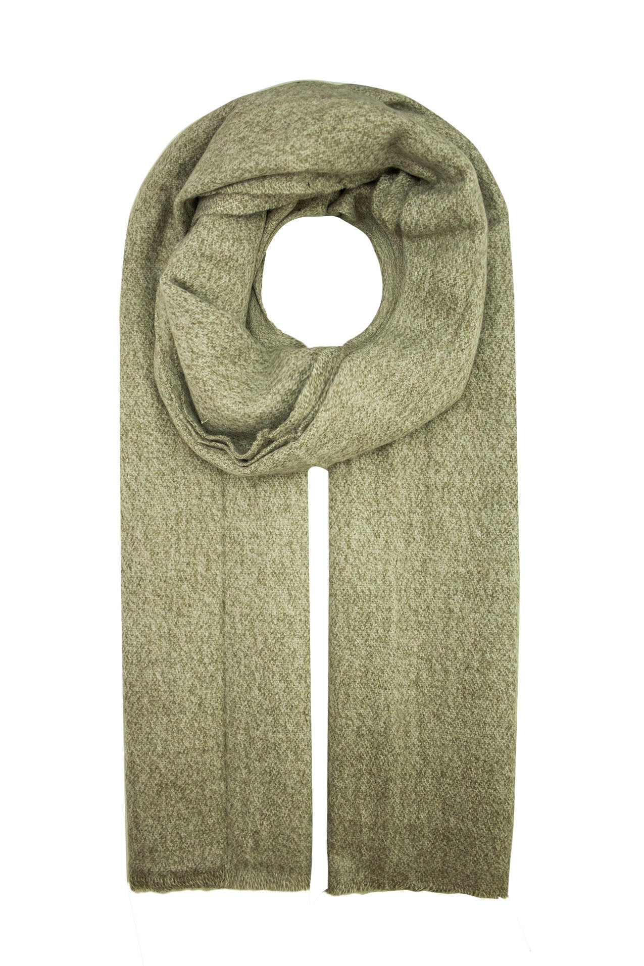 AB1617-114 Wool Blend Plain Scarf