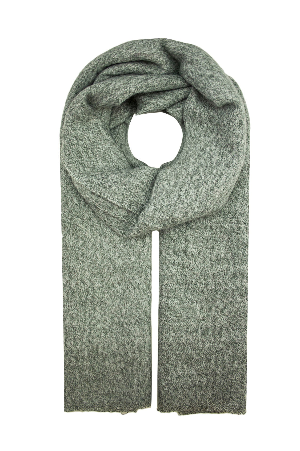 AB1617-114 Wool Blend Plain Scarf