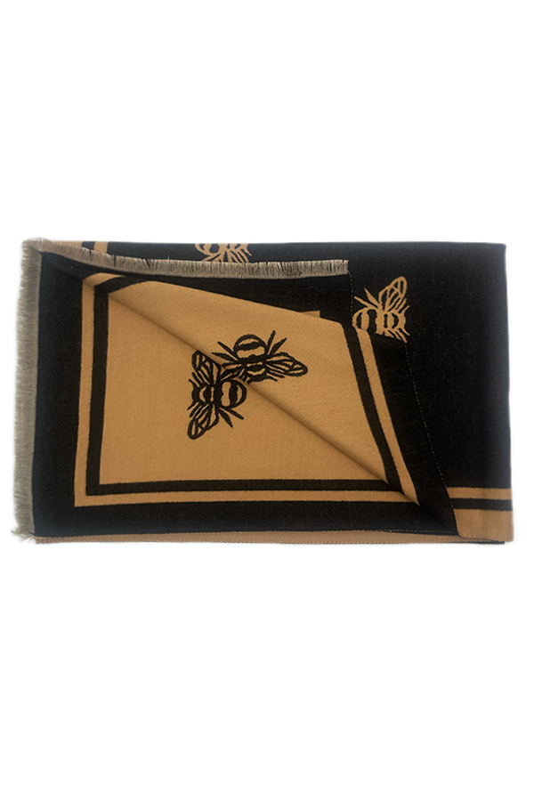 SF2418-123 Bumble Bee Print Scarf