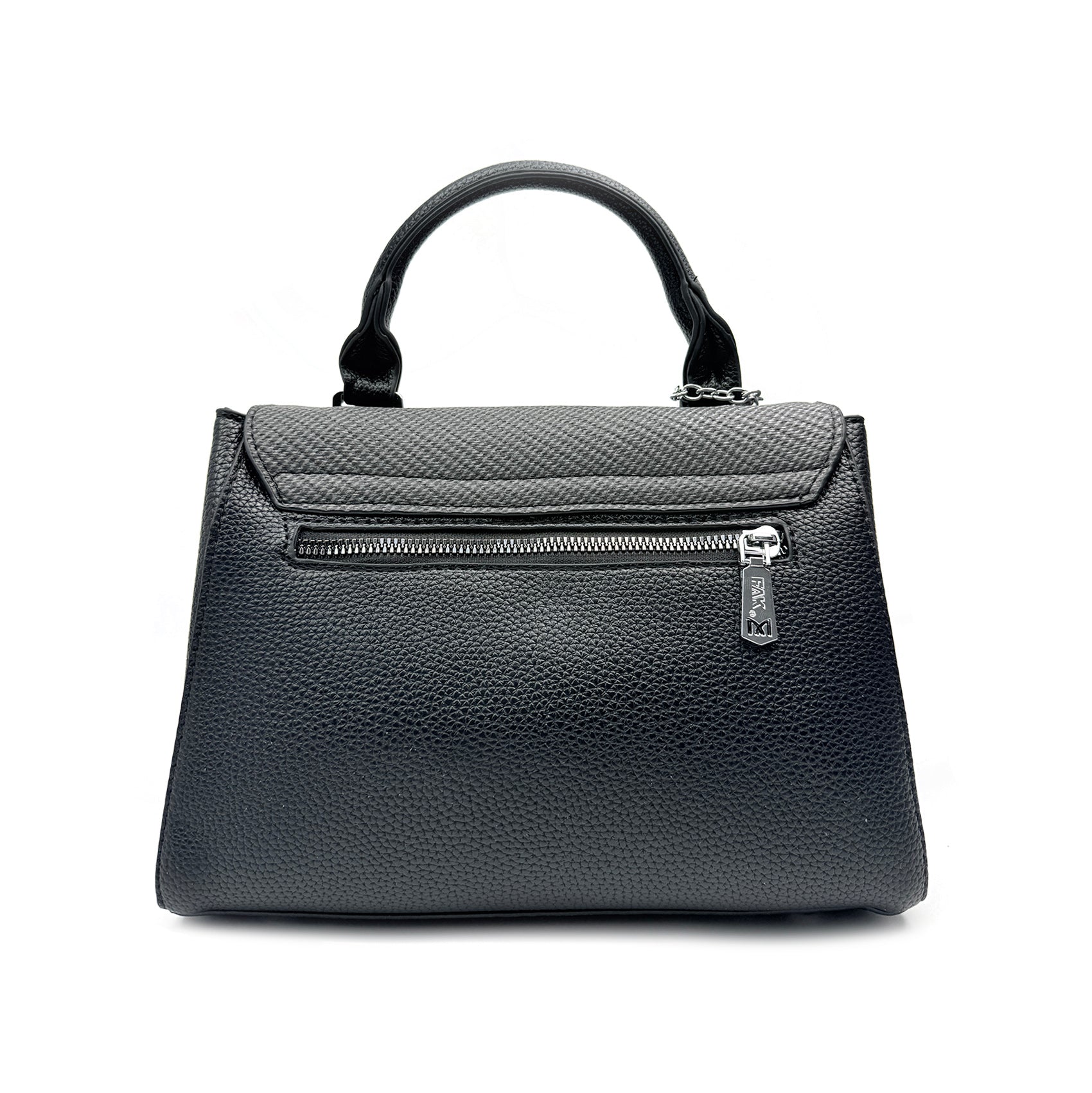HB25384-167 Fashionable Flaf Over Crossbody Handbag with Charm