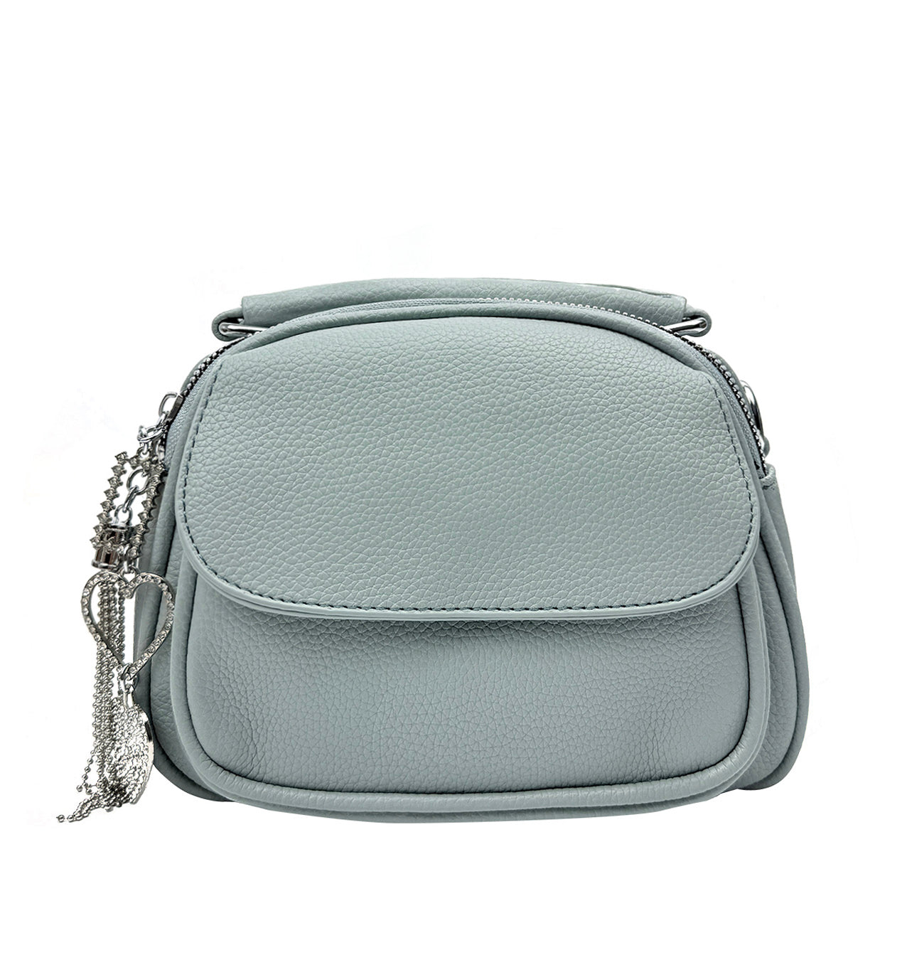 HB25381-163 Small Crossbody Handbag with Charms