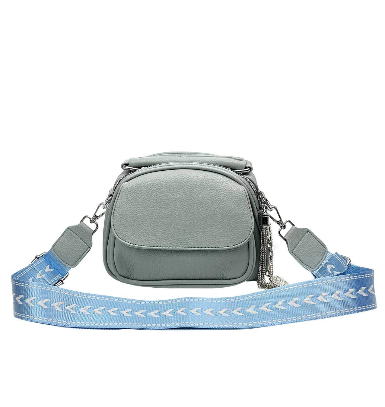 HB25381-163 Small Crossbody Handbag with Charms