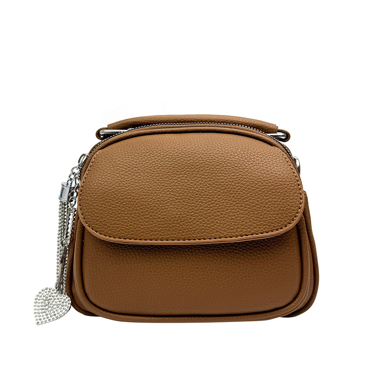 HB25381-163 Small Crossbody Handbag with Charms