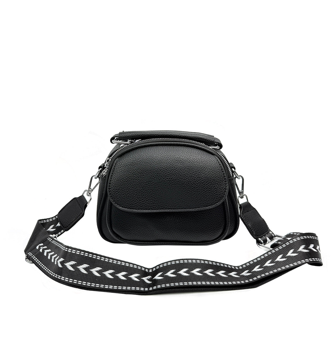 HB25381-163 Small Crossbody Handbag with Charms