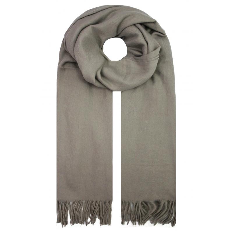 SF1990-127 Plain Colour Scarf with Tassels