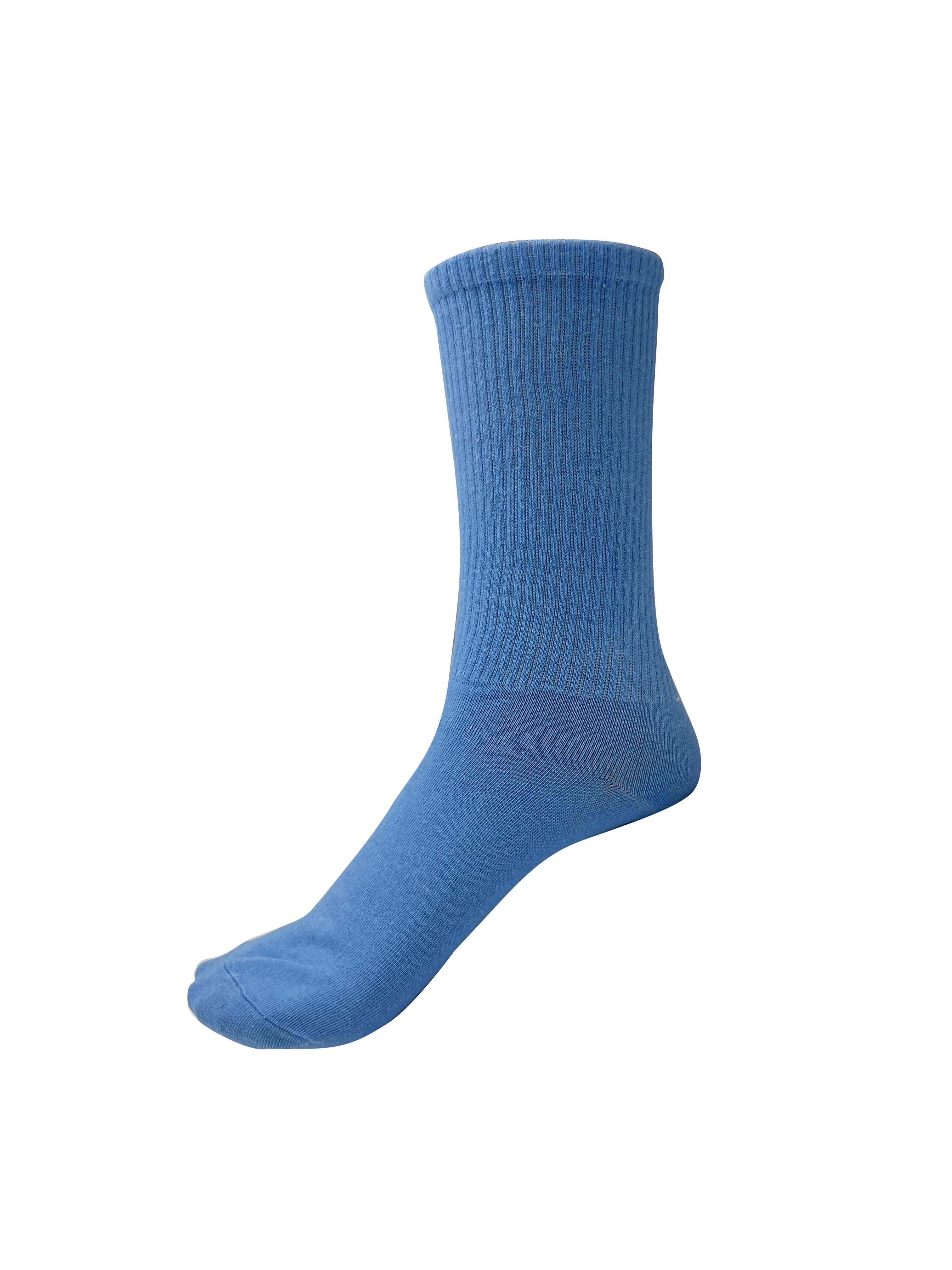 SK23310-988 Plain Cotton Socks