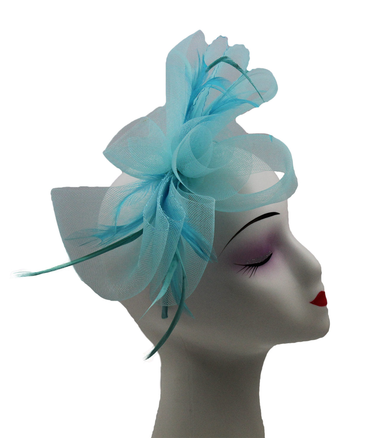 FT2060-015 Large Folded Bow Knot Fascinator