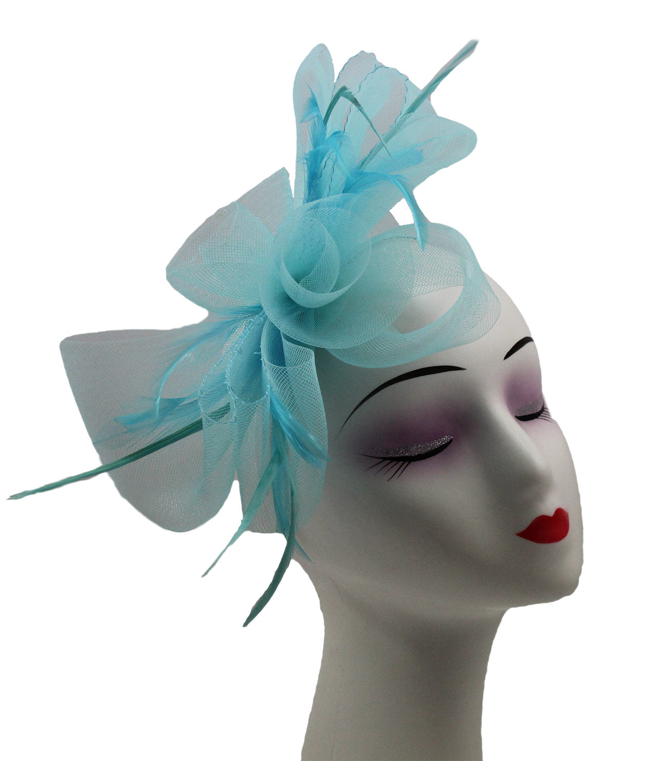 FT2060-015 Large Folded Bow Knot Fascinator