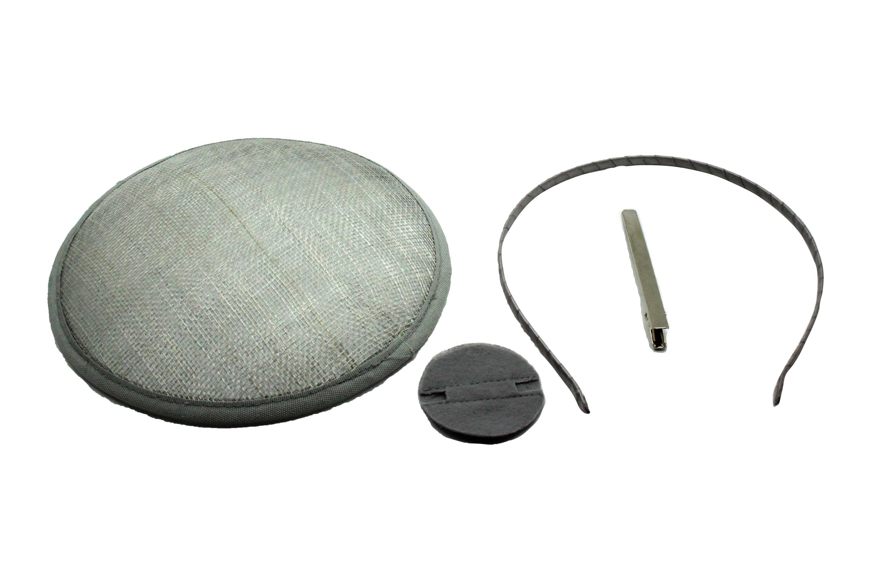 SFM1004 Small Circular Disc Shaped Fascinator Base Set (4 in 1)