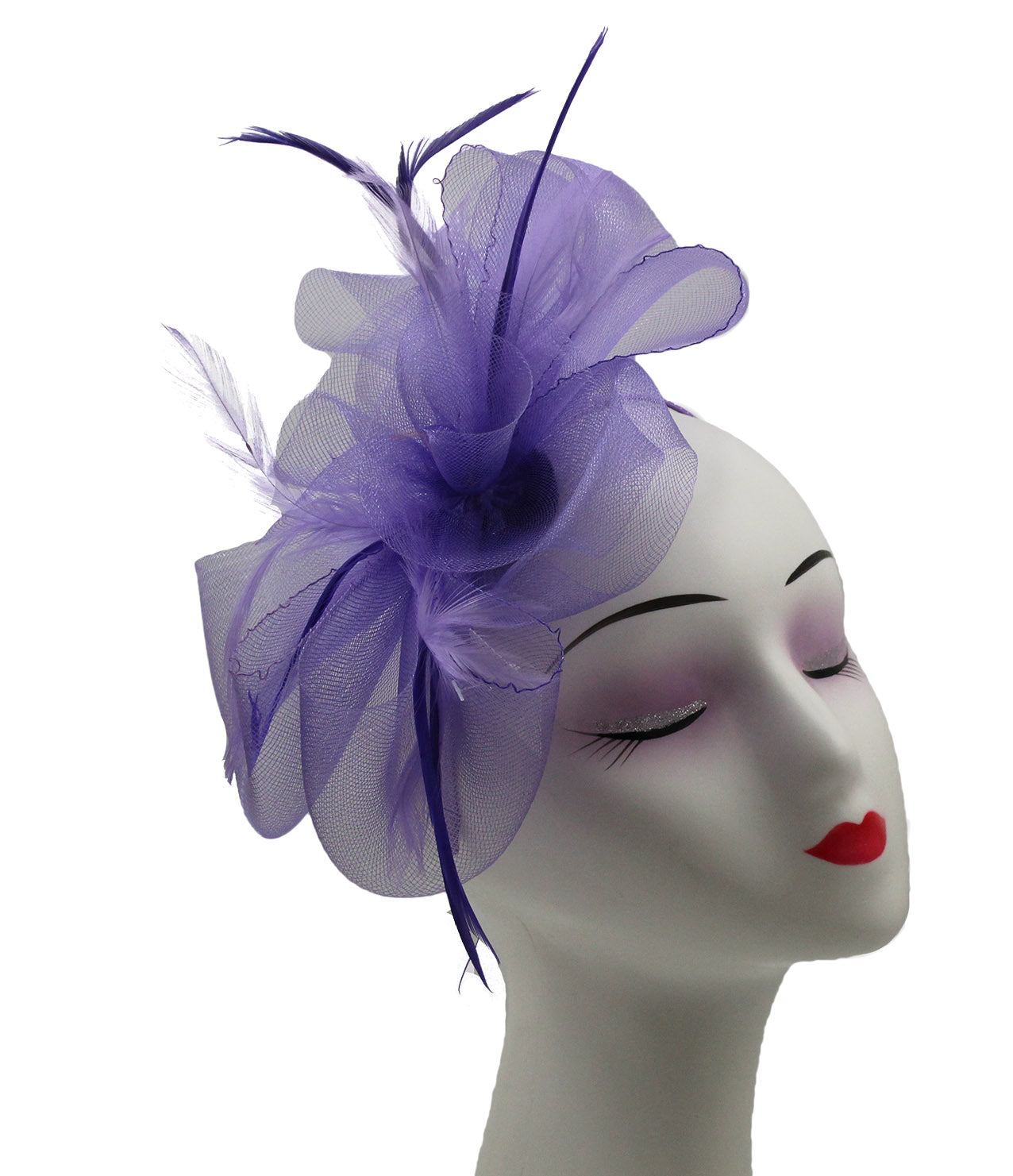 FT2060-015 Large Folded Bow Knot Fascinator