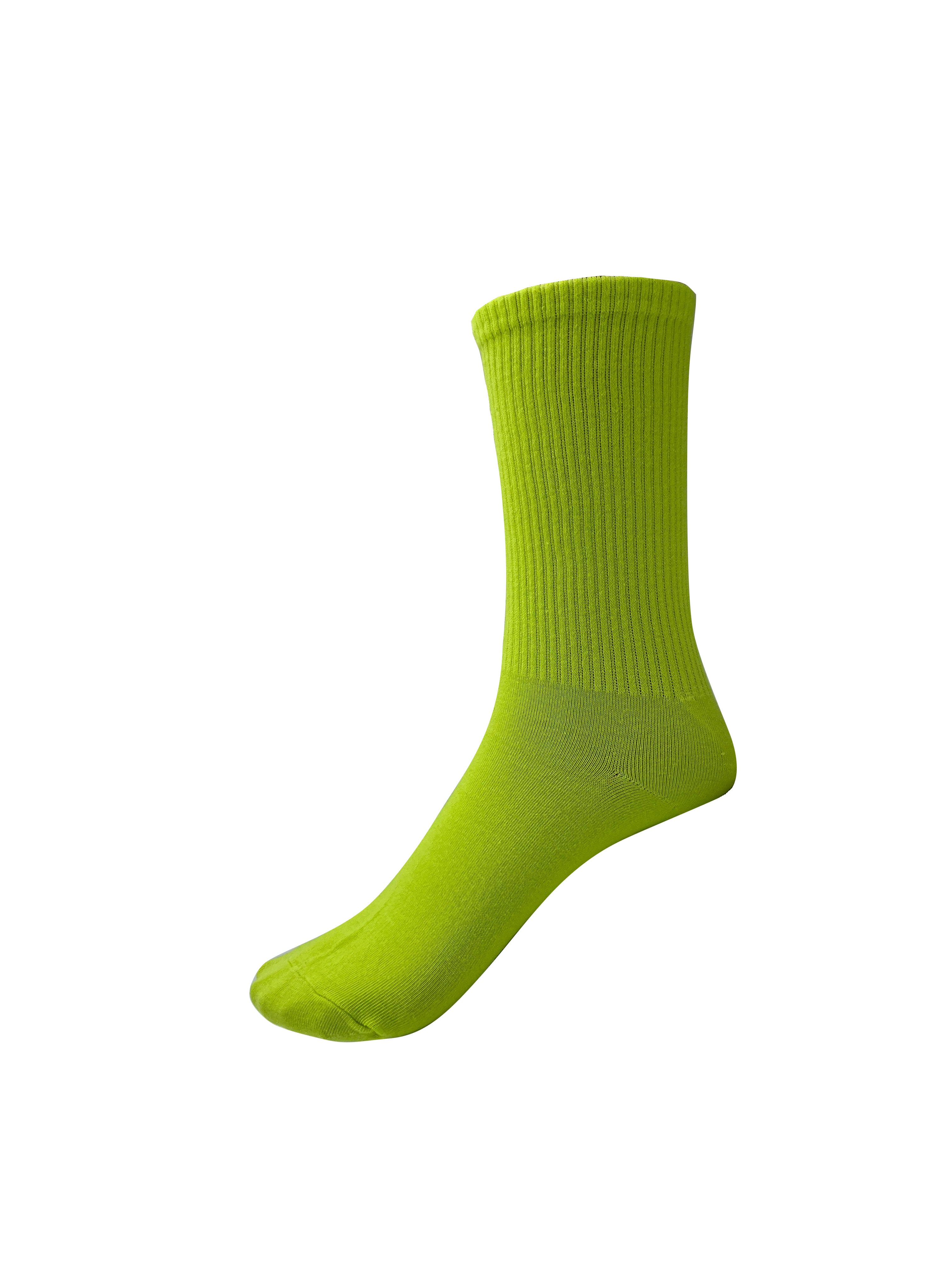 SK23310-988 Plain Cotton Socks