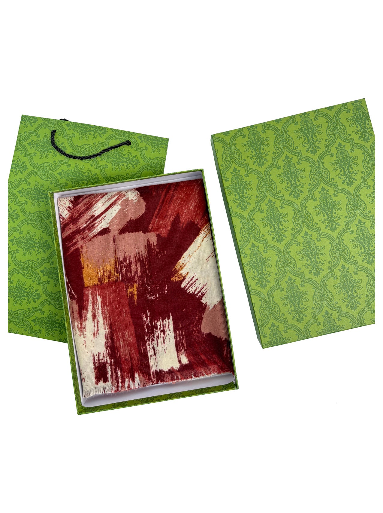 SF25115-290 Soft Abstract Art Printing Scarf