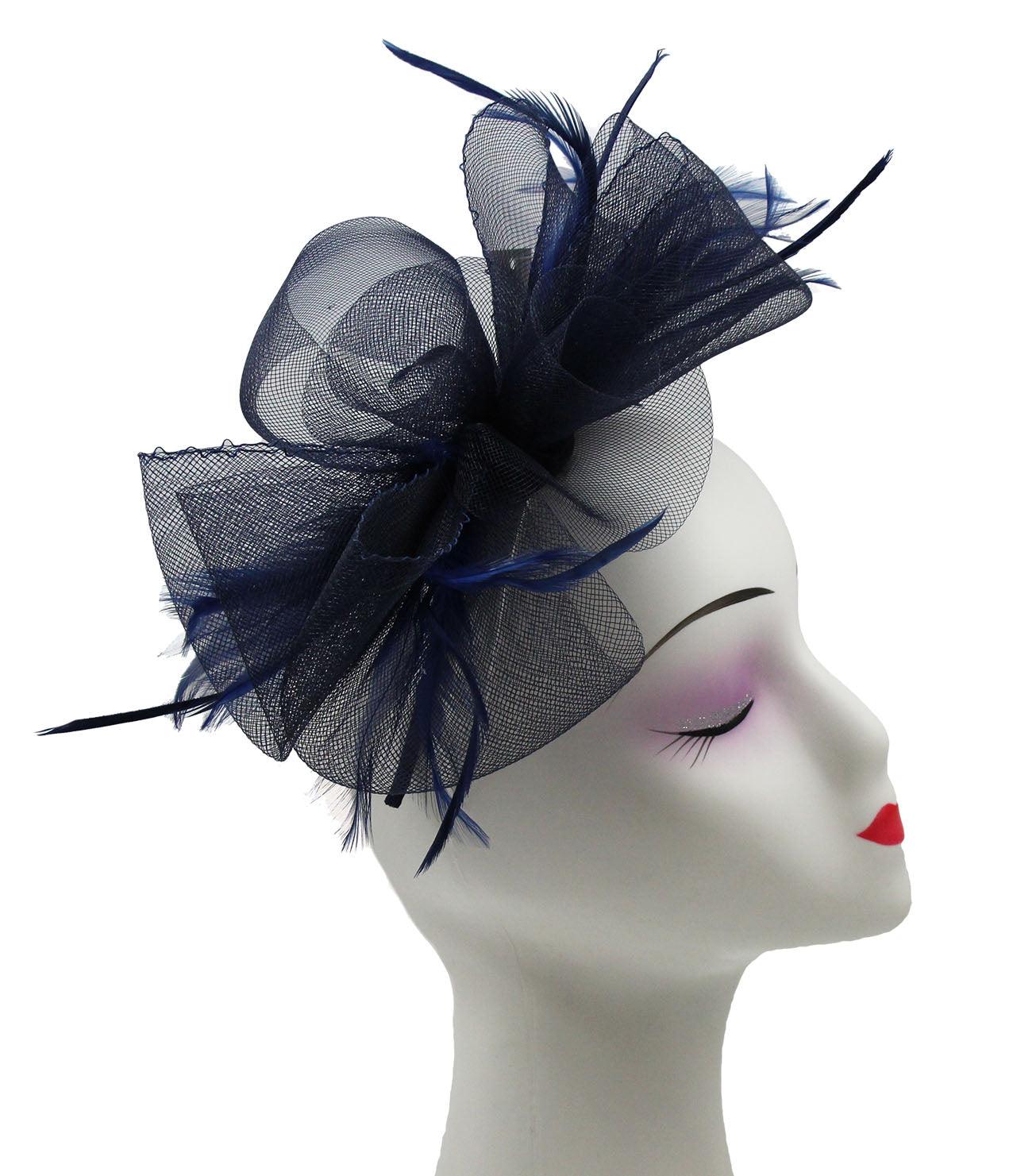 FT2060-015 Large Folded Bow Knot Fascinator