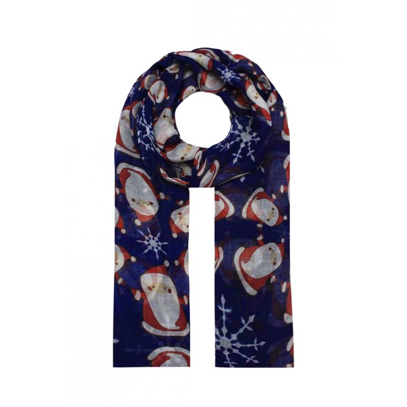 AB1850-394 Multicolour Christmas Theme Scarf