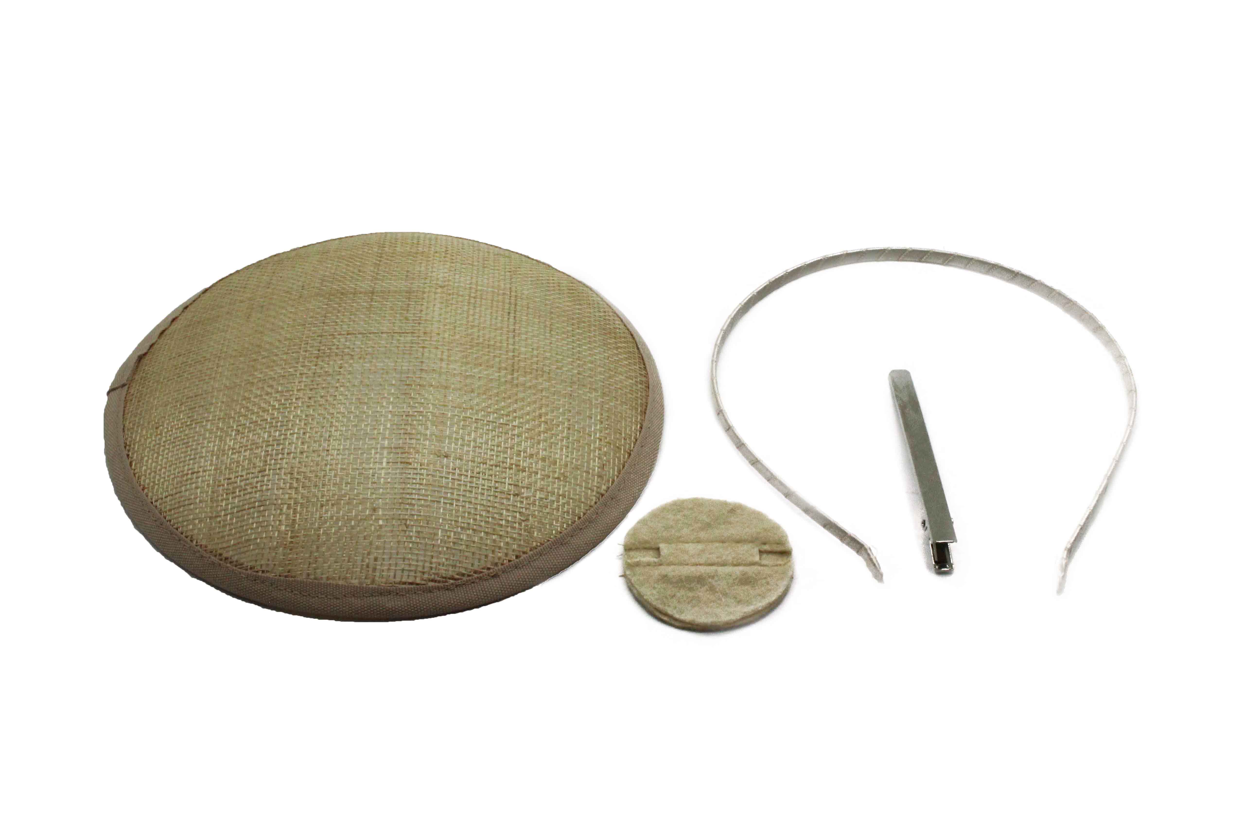 SFM1004 Small Circular Disc Shaped Fascinator Base Set (4 in 1)