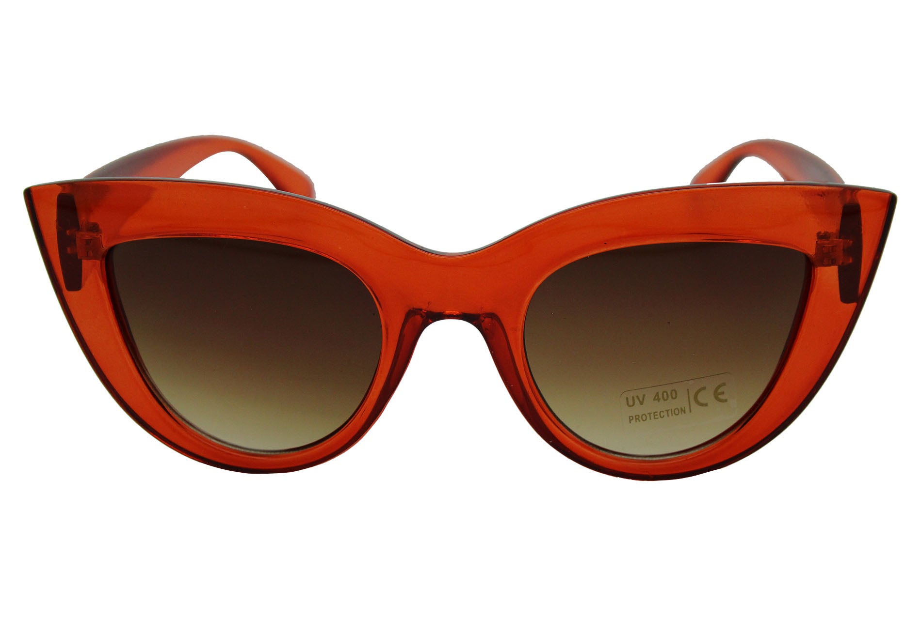 SG2045-204 Ladies Cat-eye Rim Coloured Sunglasses