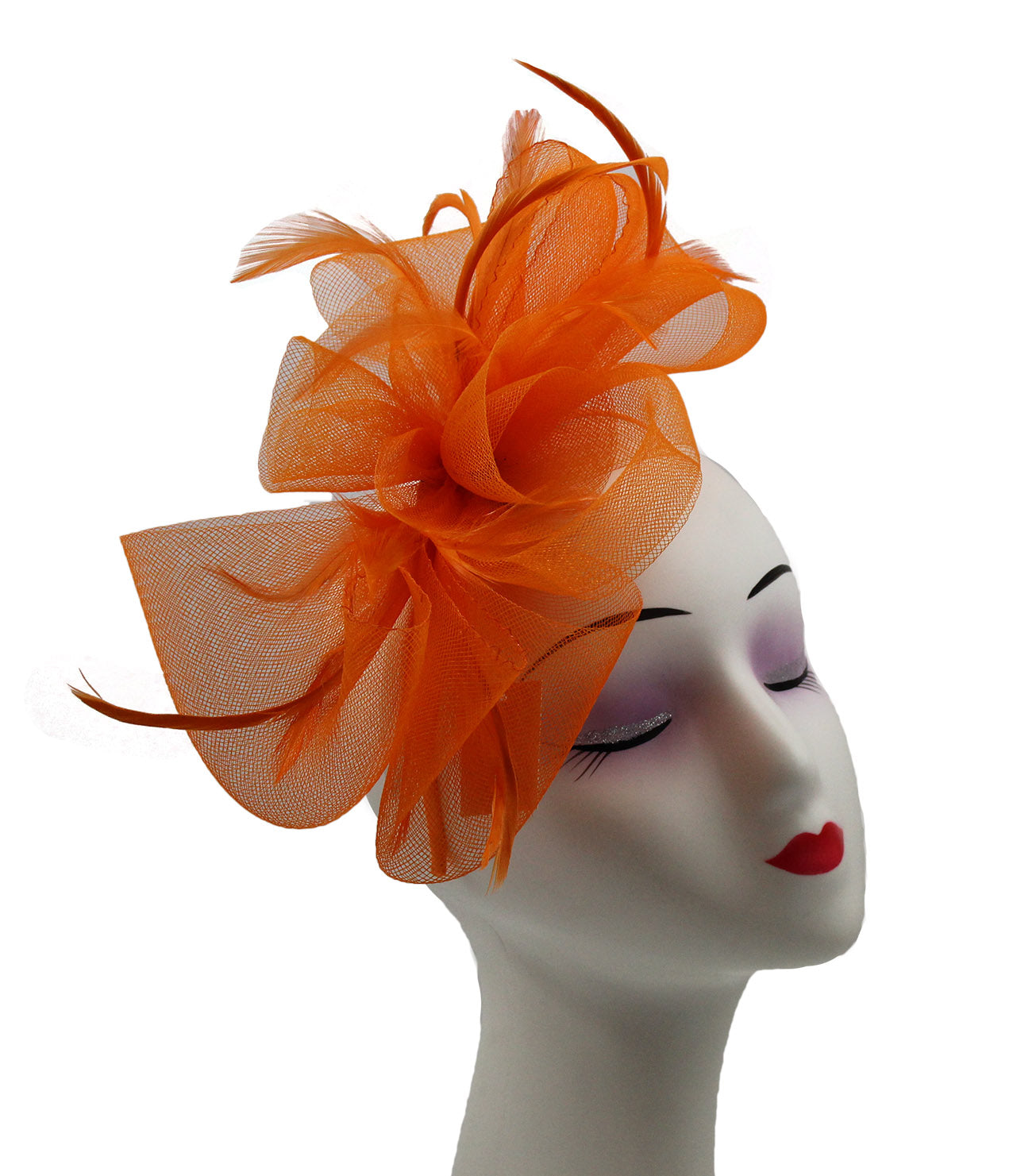 FT2060-015 Large Folded Bow Knot Fascinator