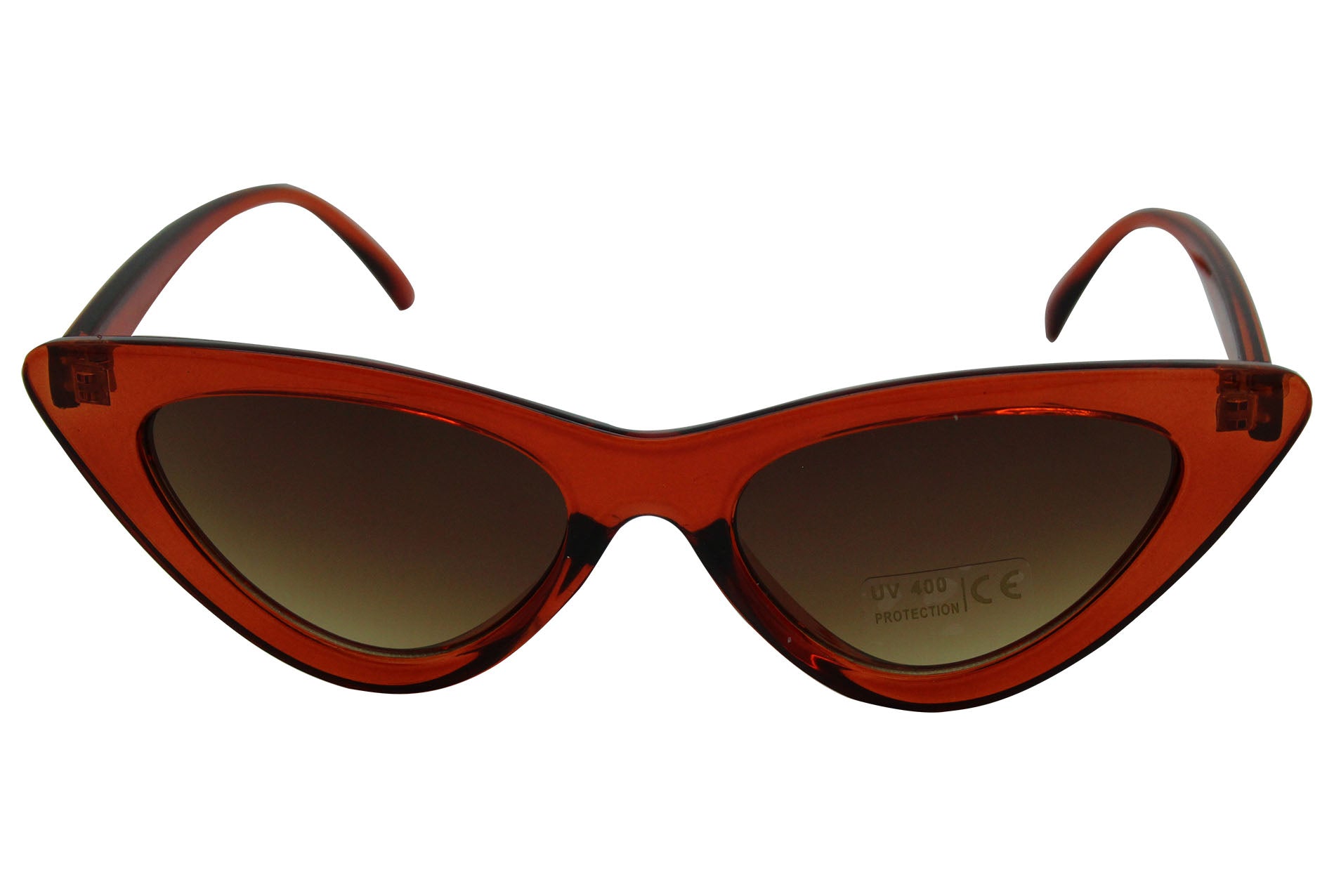 SG2045-203 Ladies Slim Cat-Eye Rimmed Sunglasses