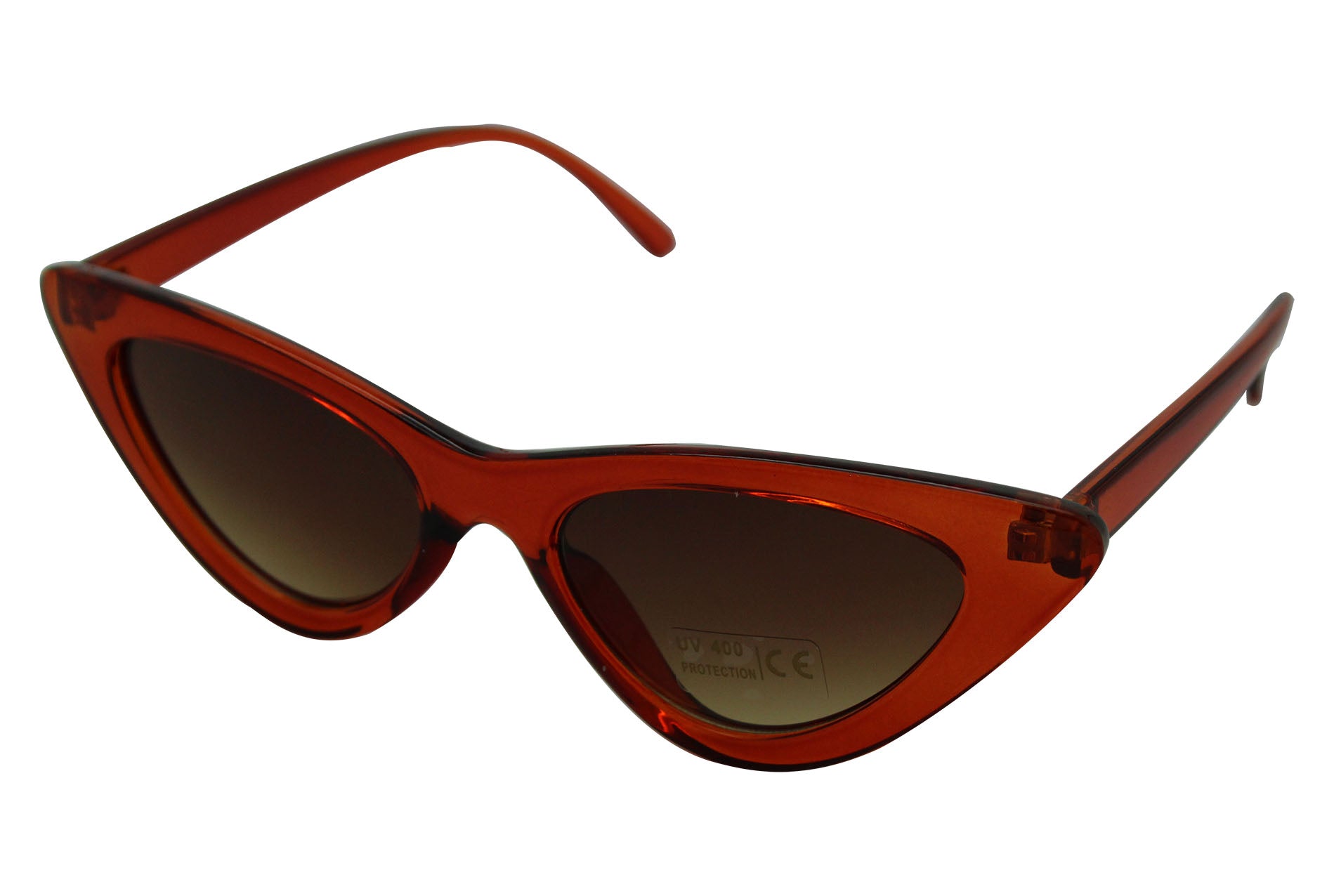 SG2045-203 Ladies Slim Cat-Eye Rimmed Sunglasses