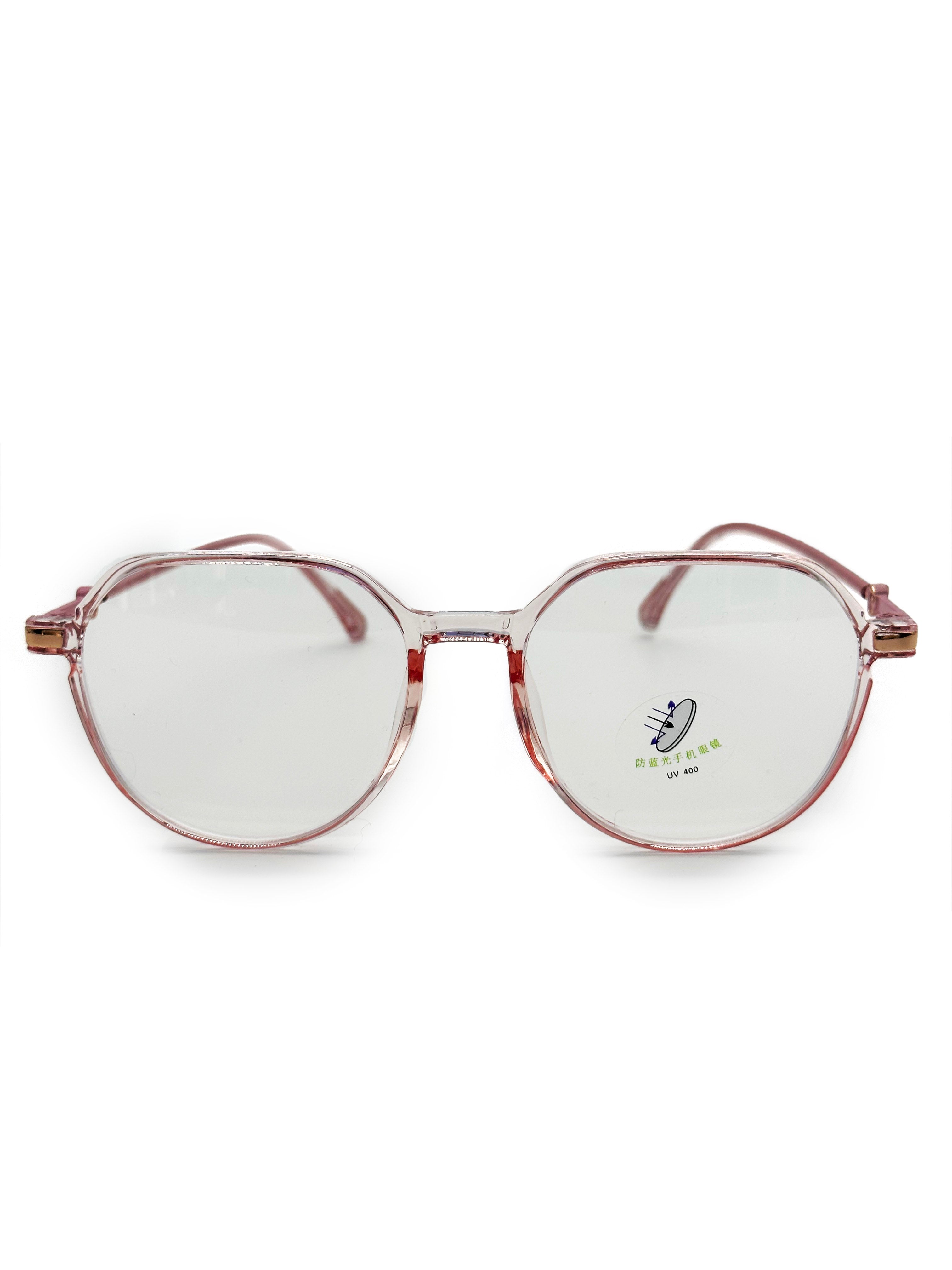 SG23120-52 Clear Thin Rim Coloured Sunglasses