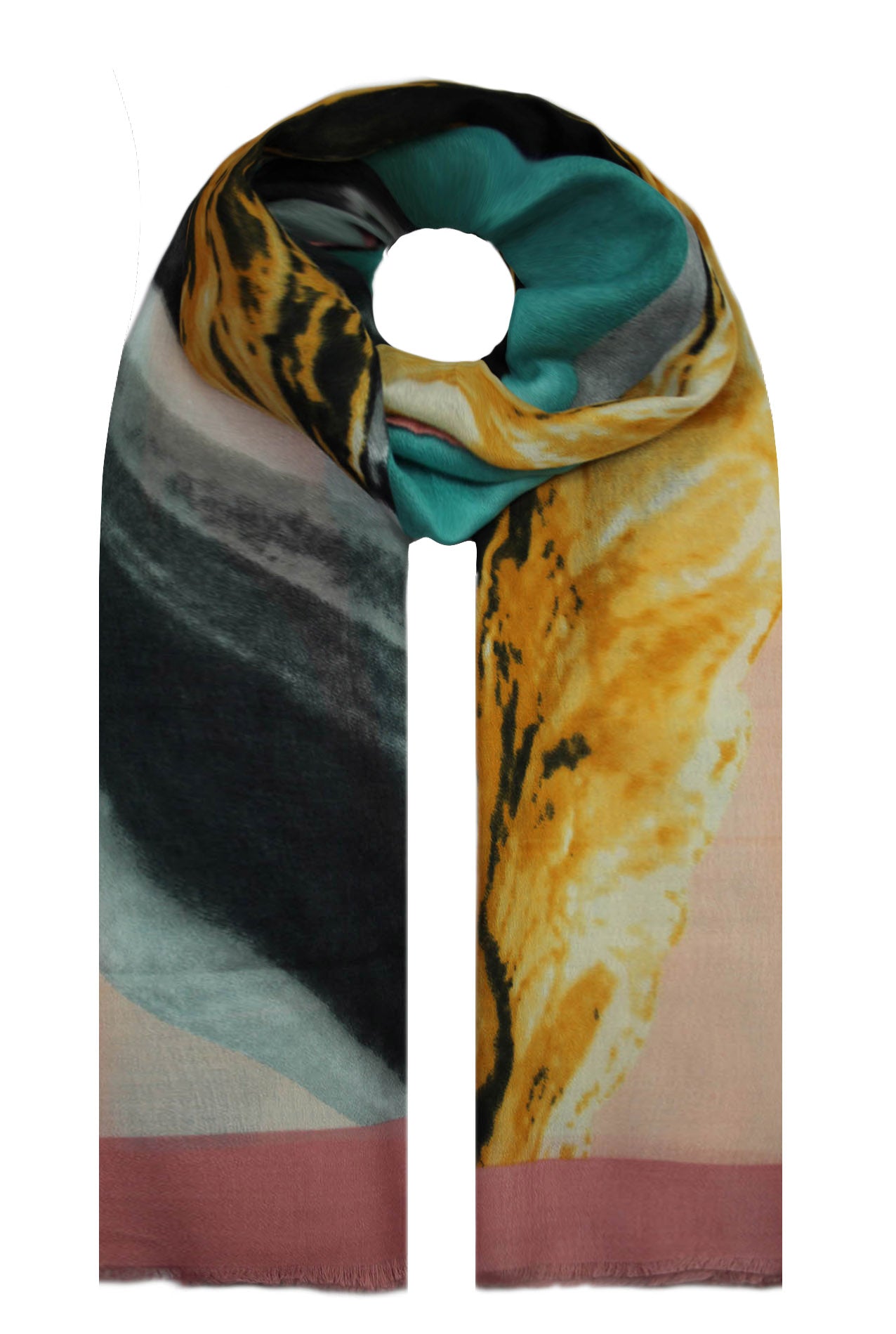 SF1990-87 Assorted Colour Viscose Scarf