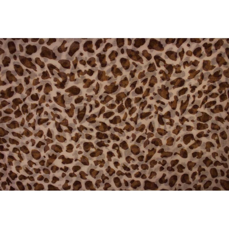 SF1852-515 Viscose Leopard Print Scarf