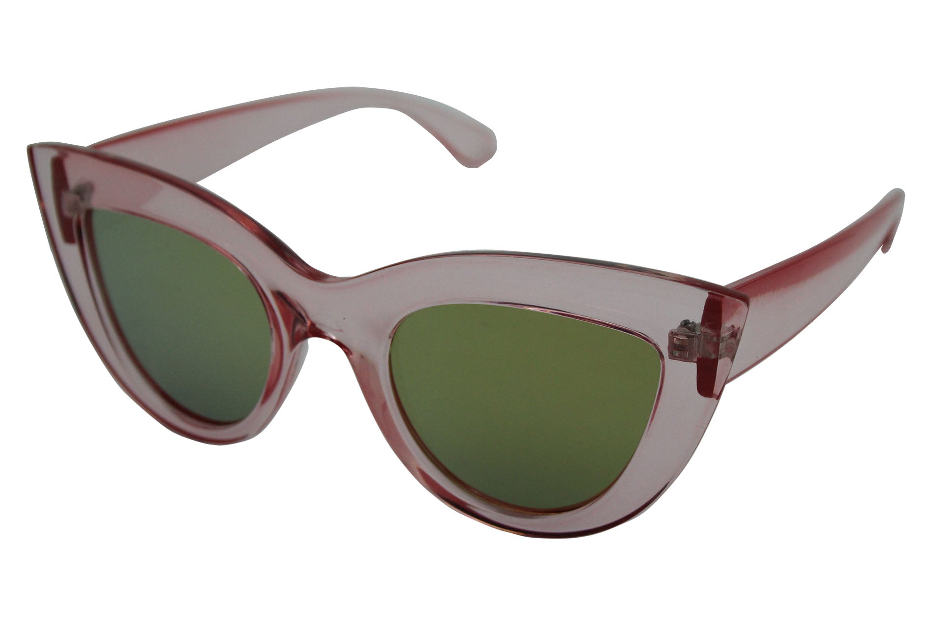 SG2045-204 Ladies Cat-eye Rim Coloured Sunglasses