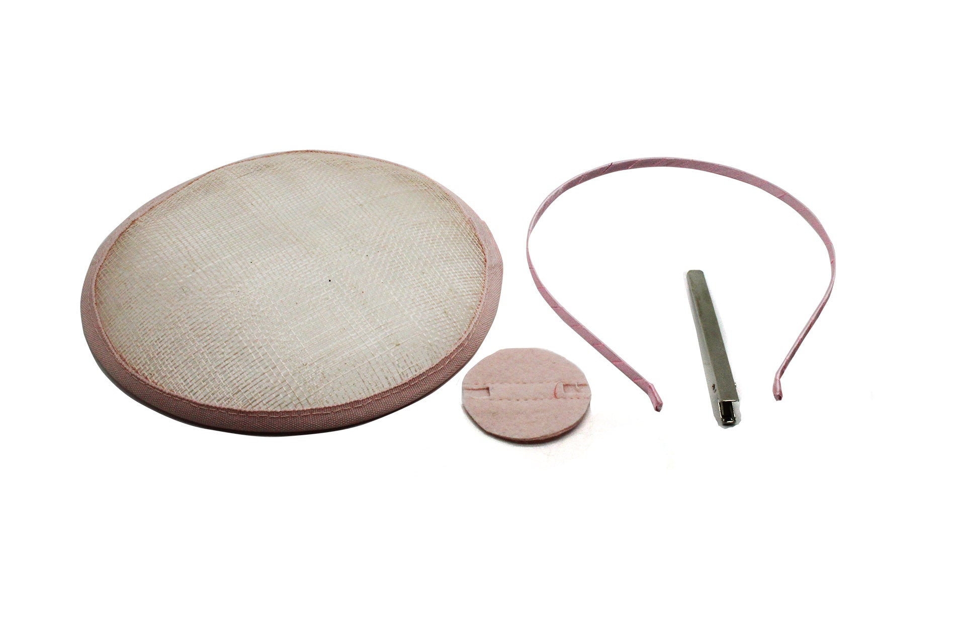 SFM1004 Small Circular Disc Shaped Fascinator Base Set (4 in 1)