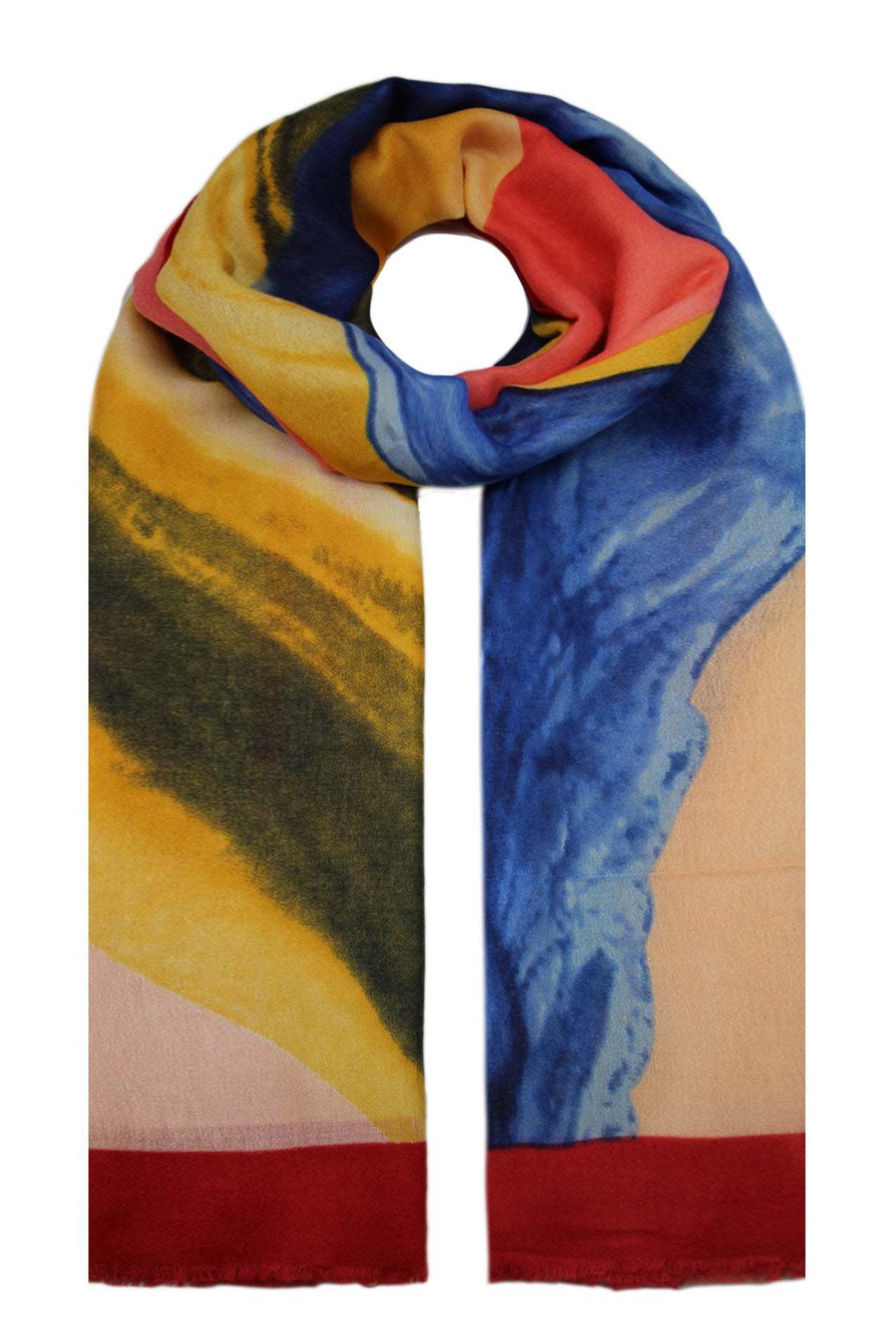 SF1990-87 Assorted Colour Viscose Scarf