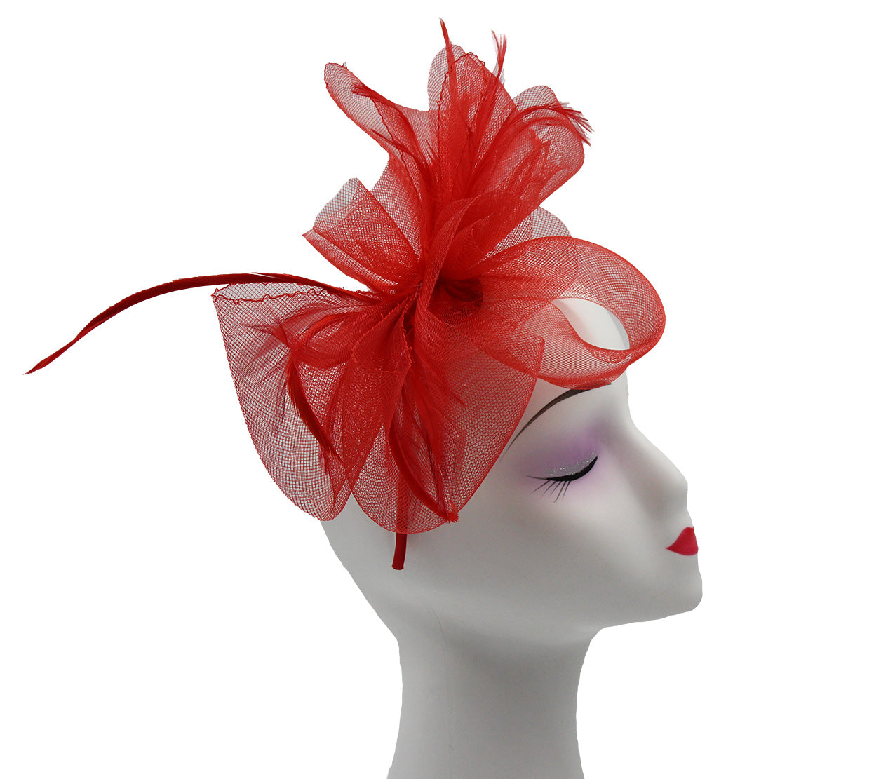 FT2060-015 Large Folded Bow Knot Fascinator