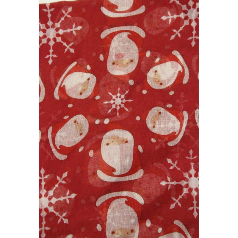 AB1850-394 Multicolour Christmas Theme Scarf