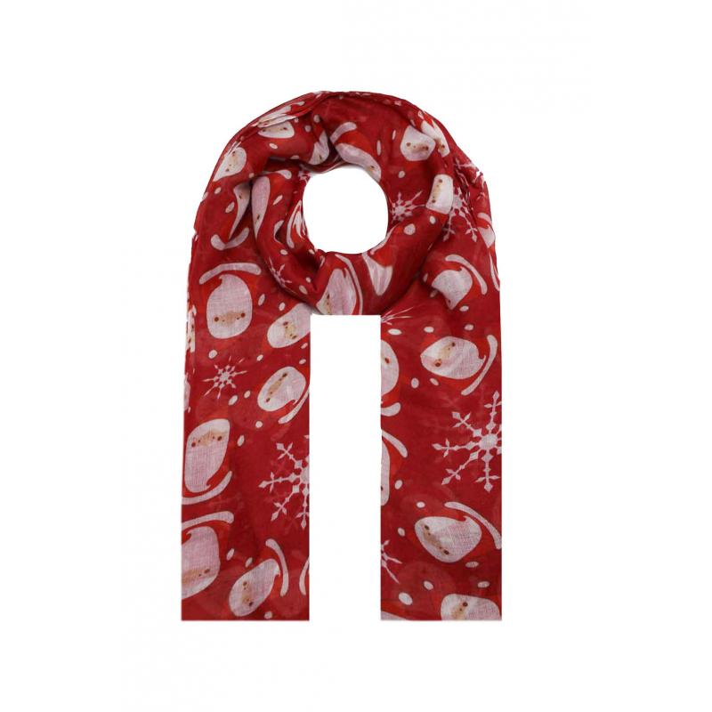 AB1850-394 Multicolour Christmas Theme Scarf