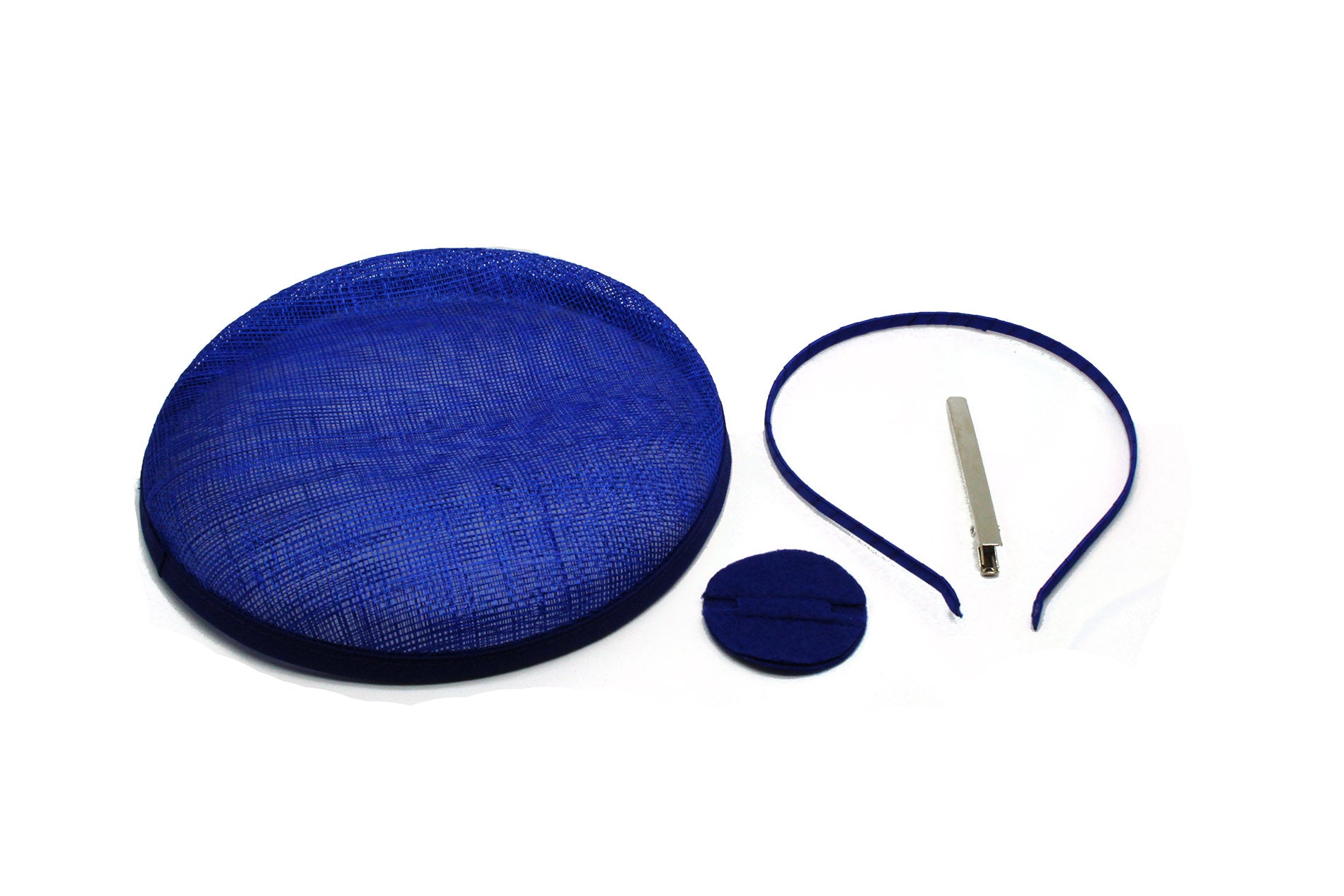 SFM1079 Circular Pillbox Sinamay Fascinator Base Set (4 in 1)
