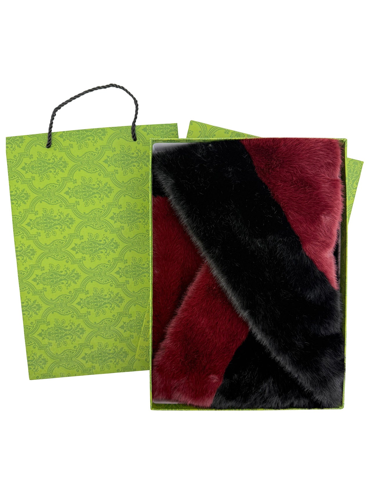SD25135-336 Twin Colour Fluffy Cosy Snood