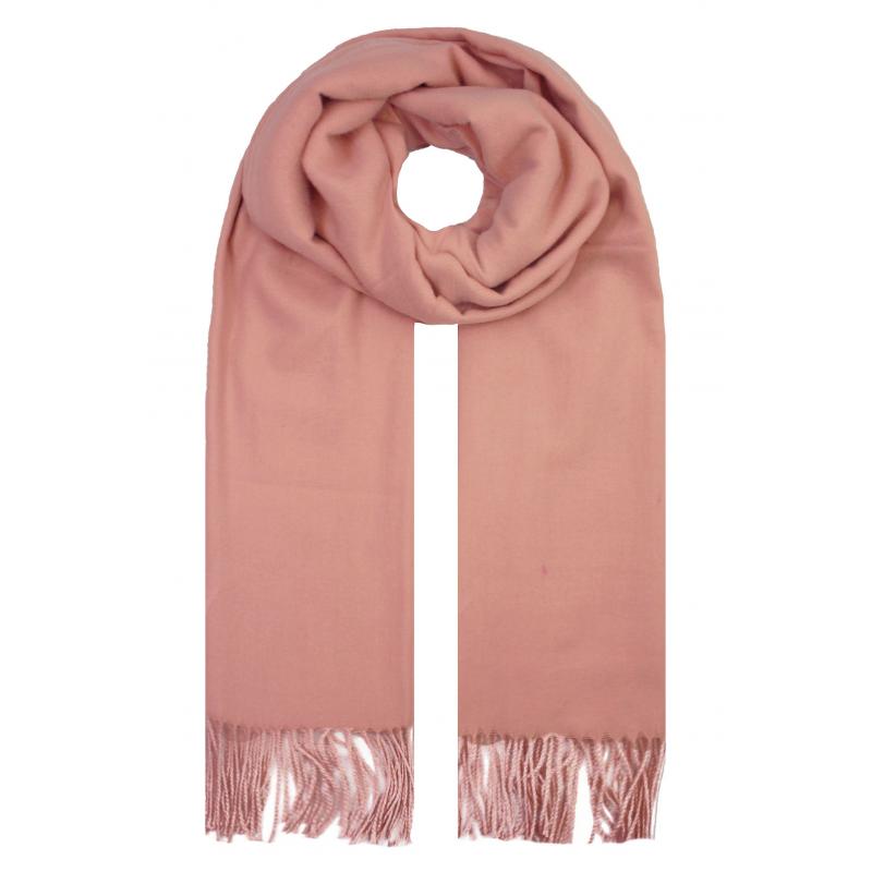 SF1910-132 Cashmere Feel Plain Colour Scarf with Tassels