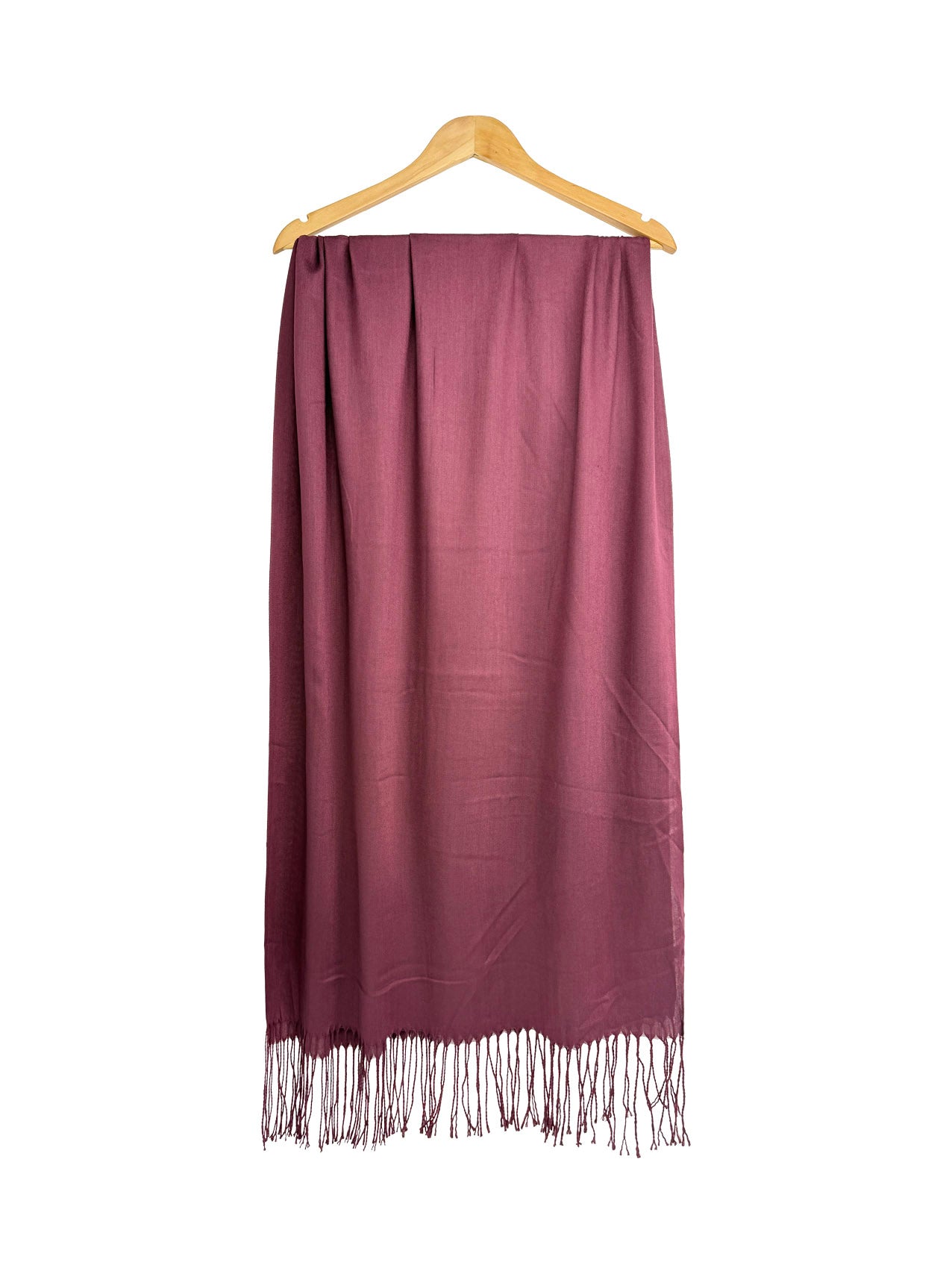 SF1963-061 Plain Colour Winter Scarf with Tassels