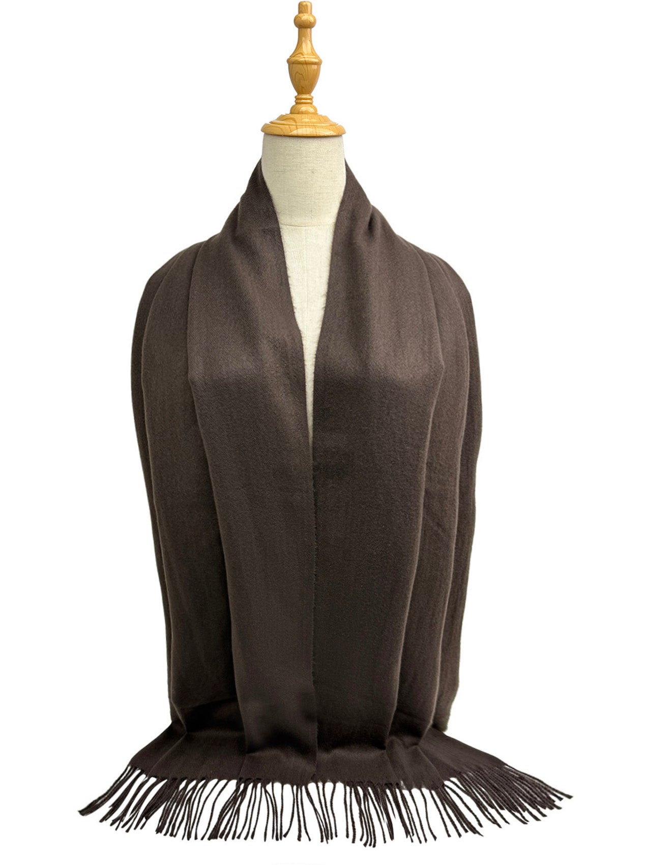 SF1990-127 Plain Colour Scarf with Tassels