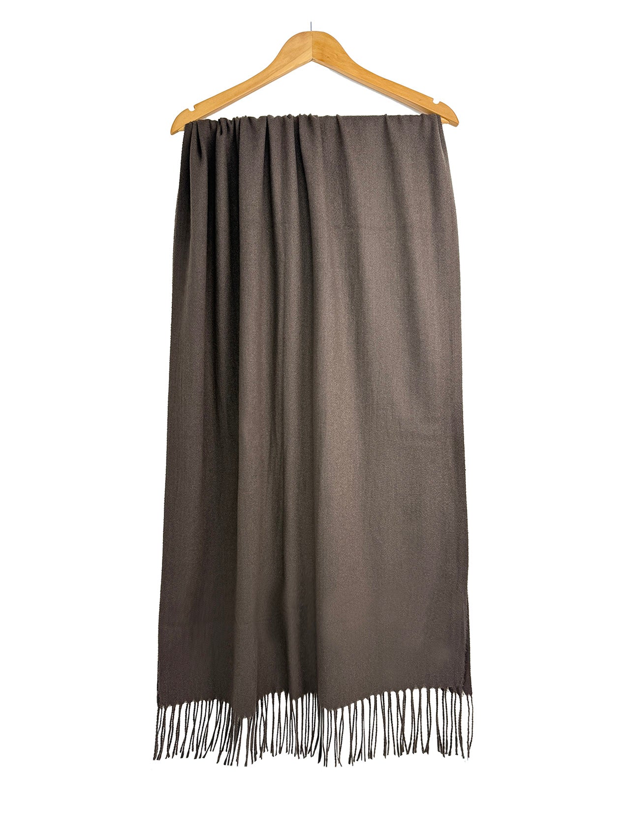 SF1990-127 Plain Colour Scarf with Tassels