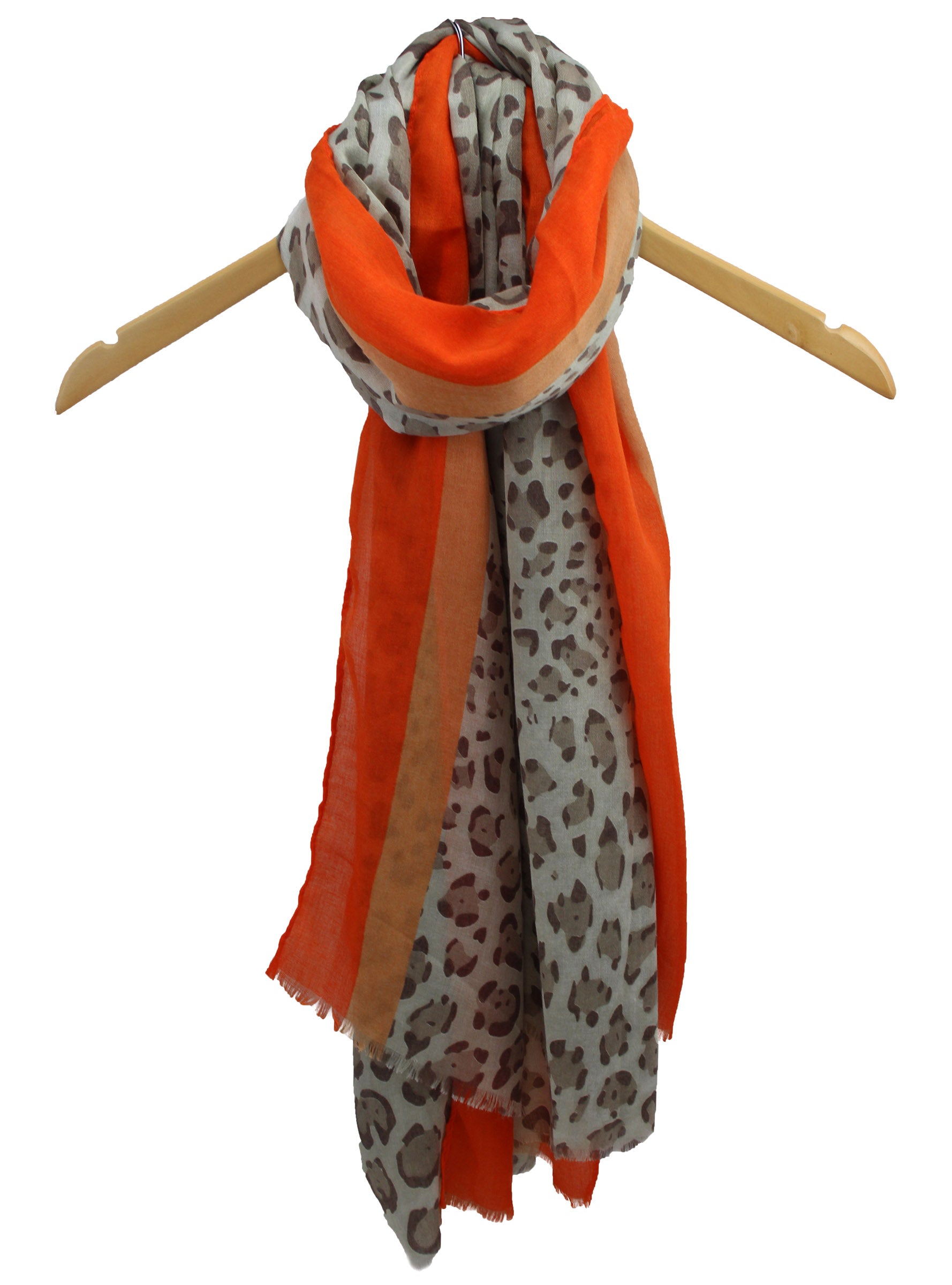 SF1995-040 Vibrant leopard Pattern Scarf