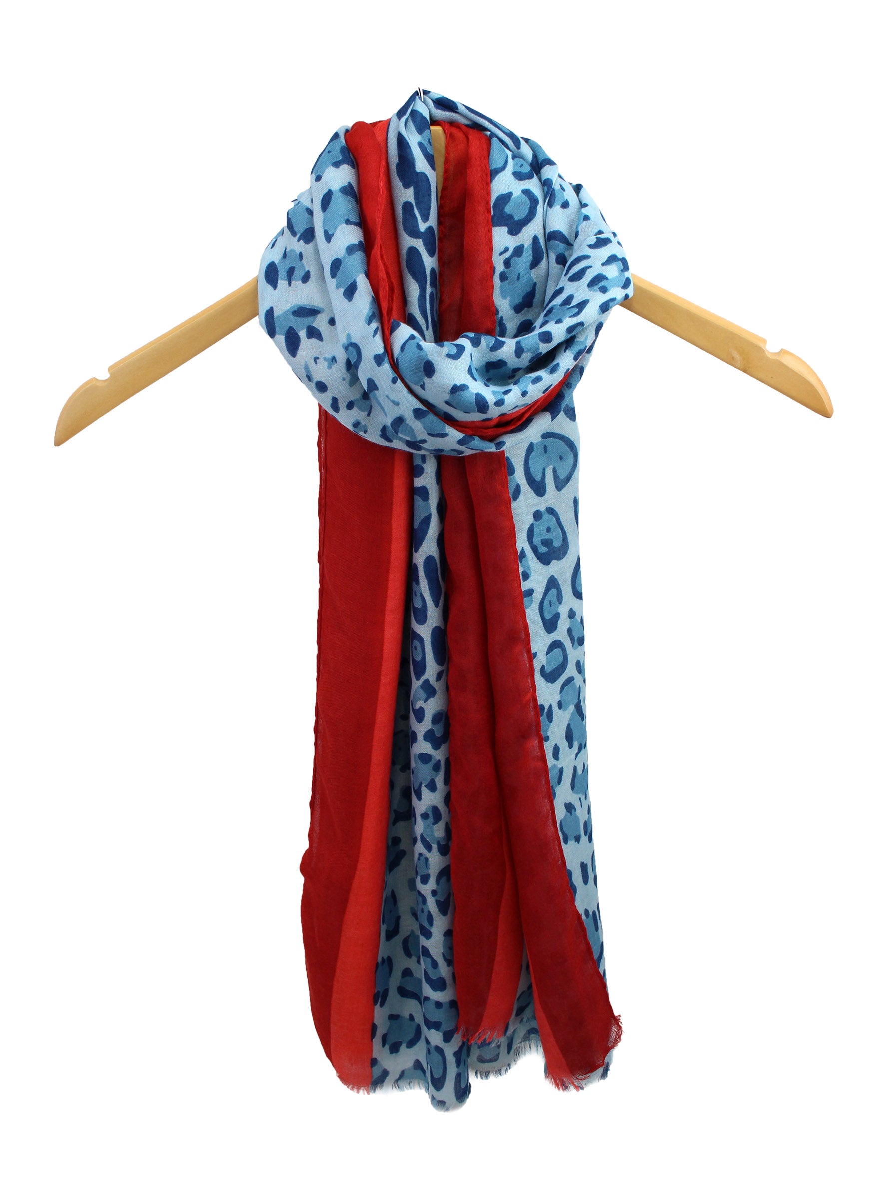 SF1995-040 Vibrant leopard Pattern Scarf