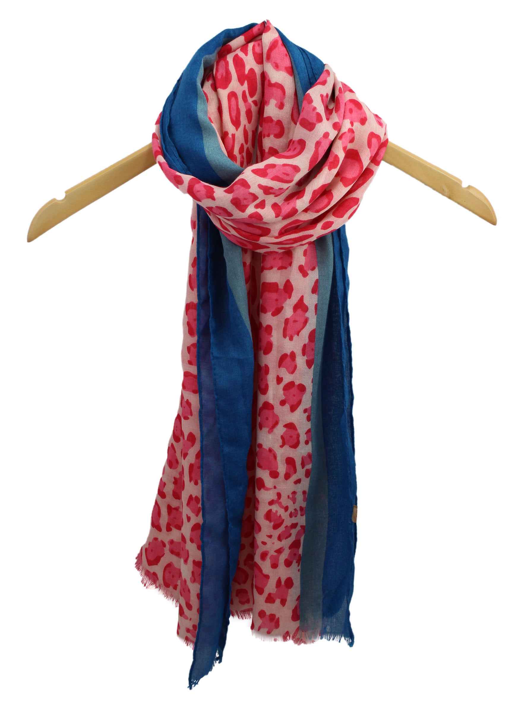 SF1995-040 Vibrant leopard Pattern Scarf