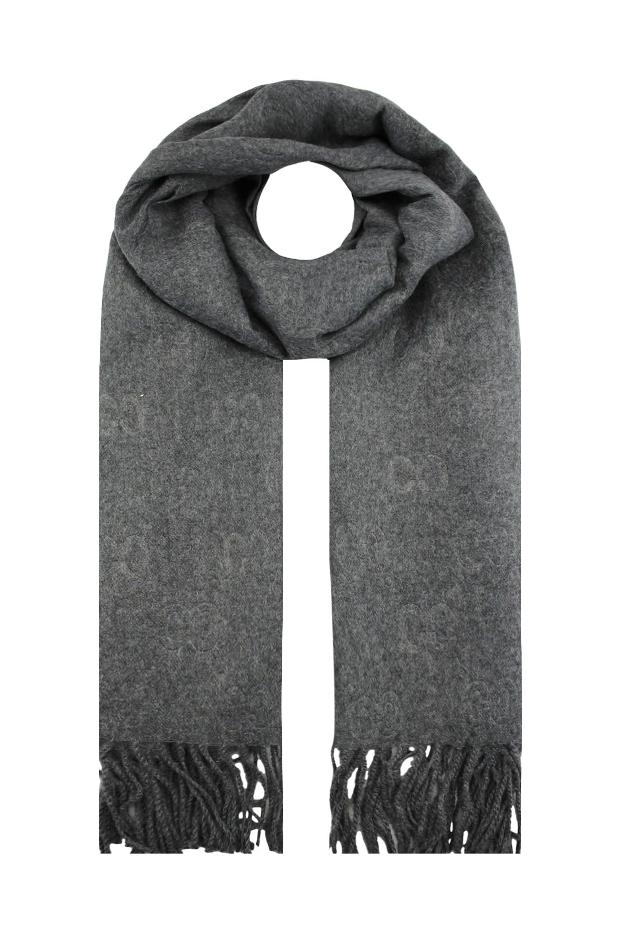 SF20100-294 Plain Colour Mix Scarf with Tassels