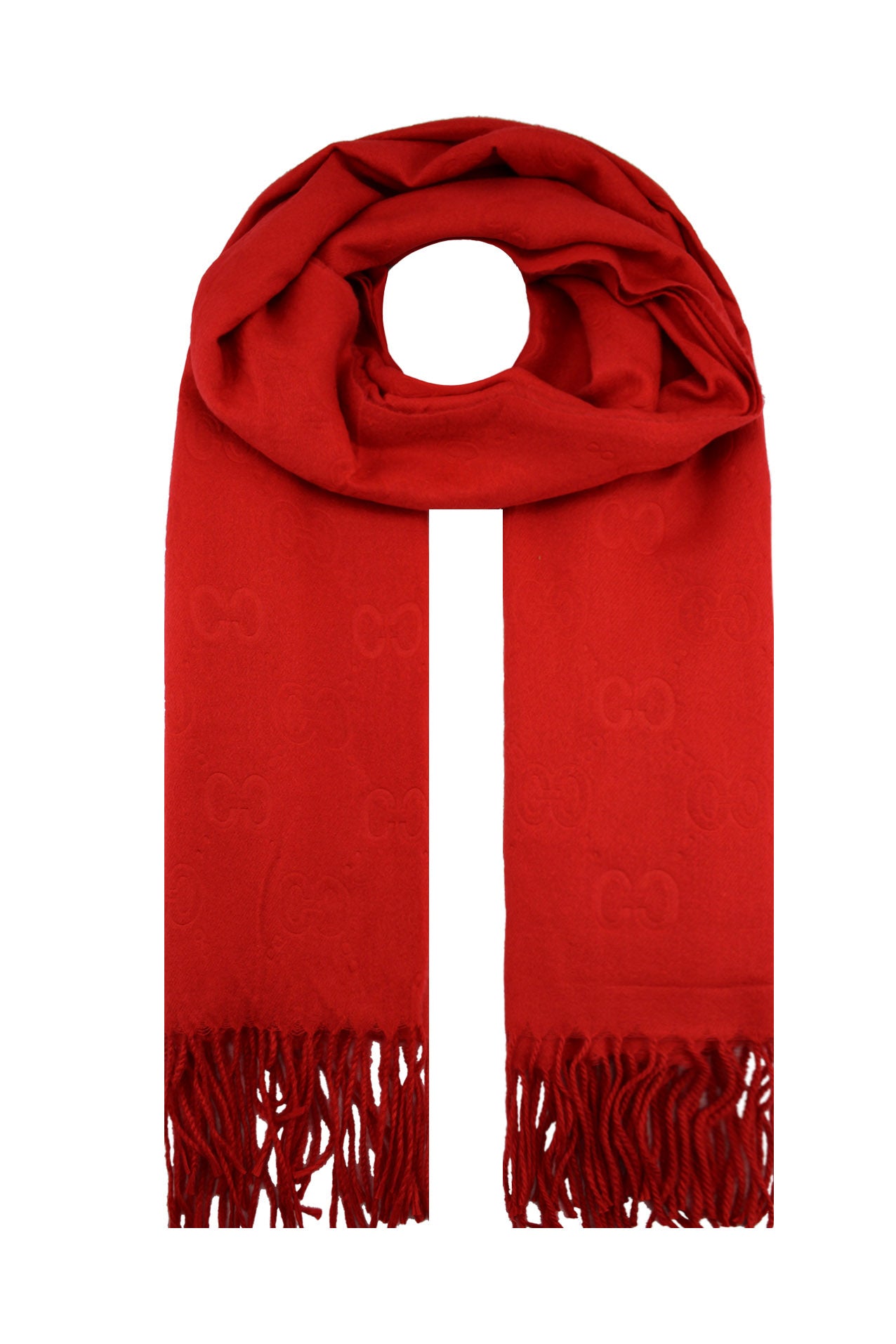 SF20100-294 Plain Colour Mix Scarf with Tassels