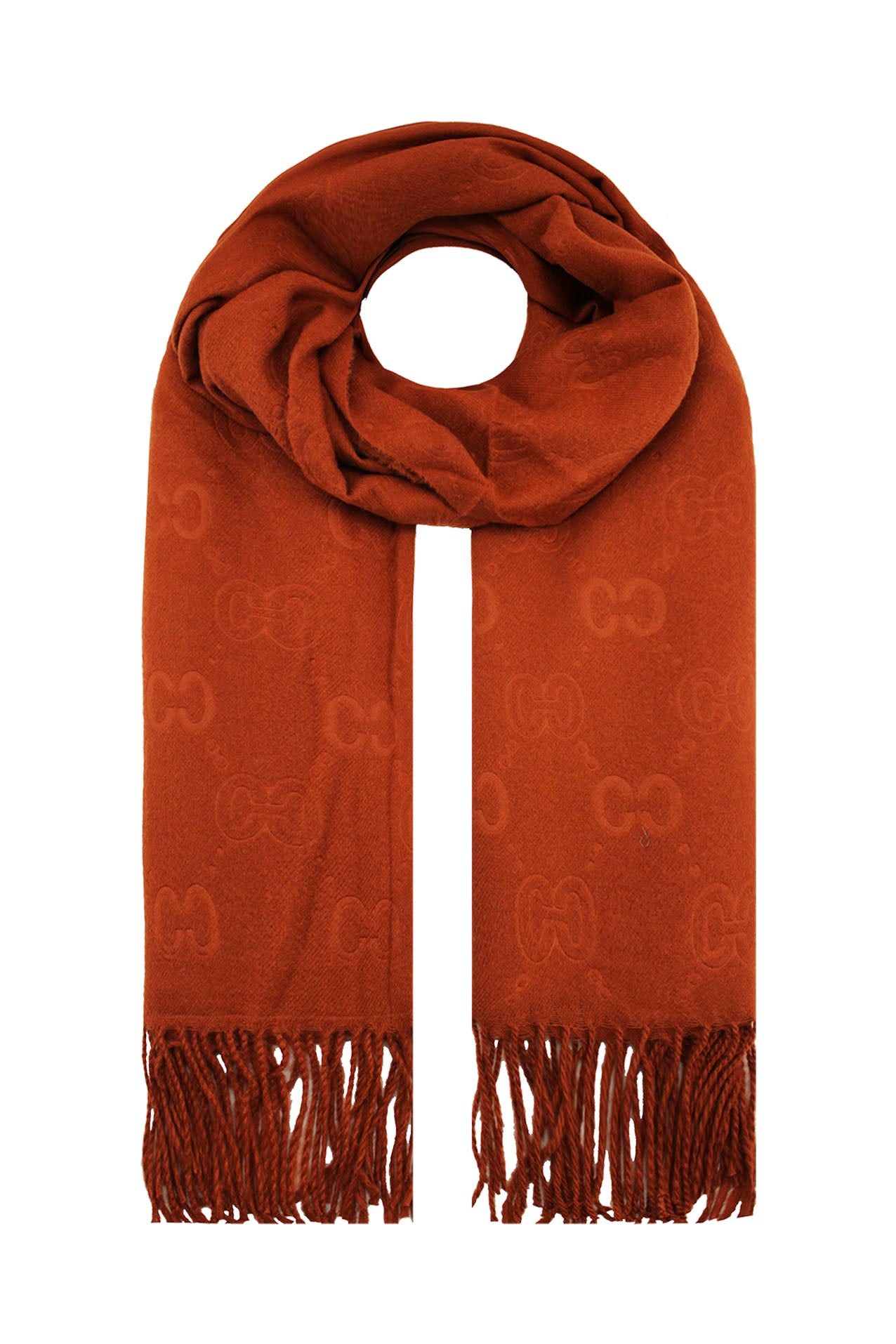 SF20100-294 Plain Colour Mix Scarf with Tassels