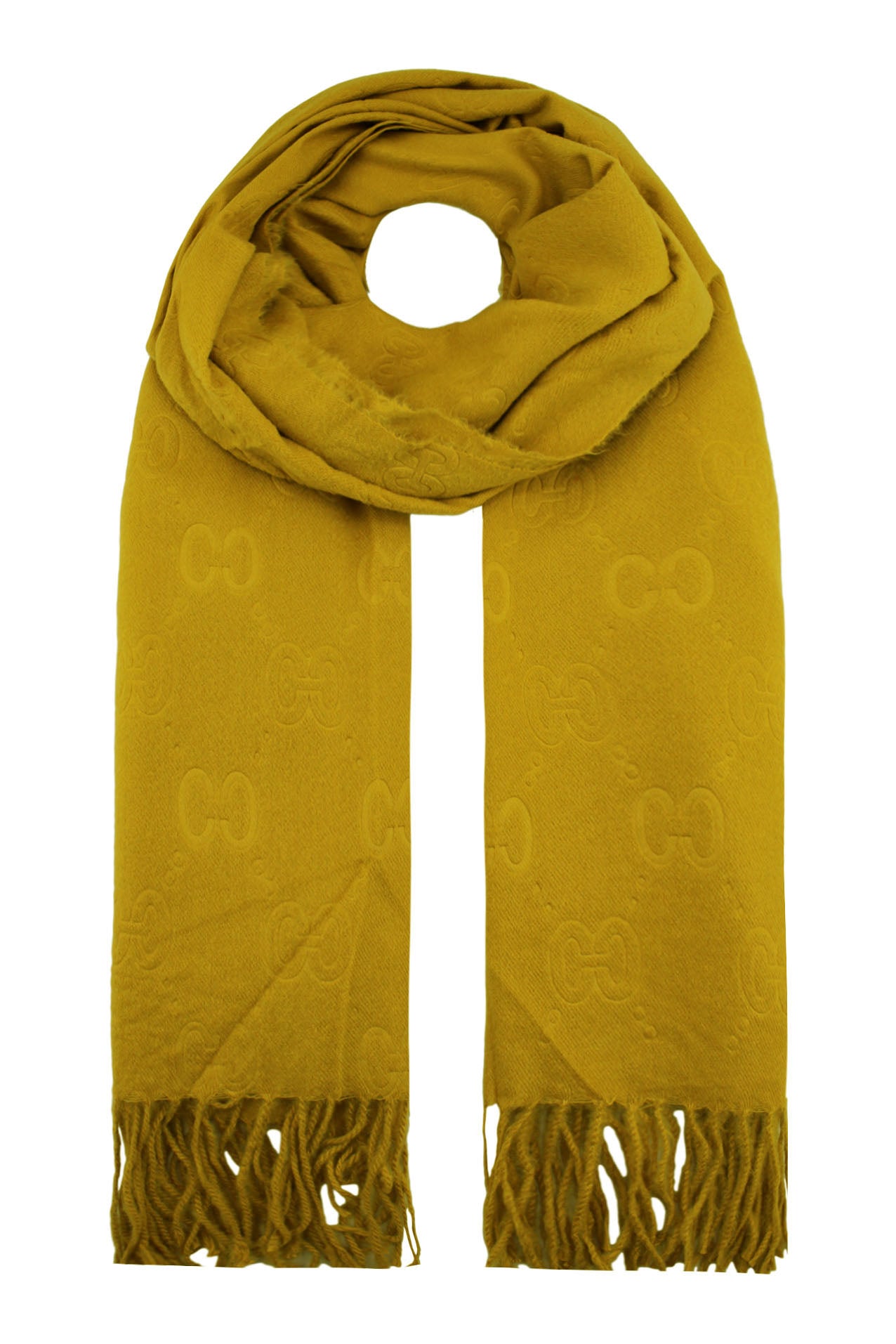 SF20100-294 Plain Colour Mix Scarf with Tassels