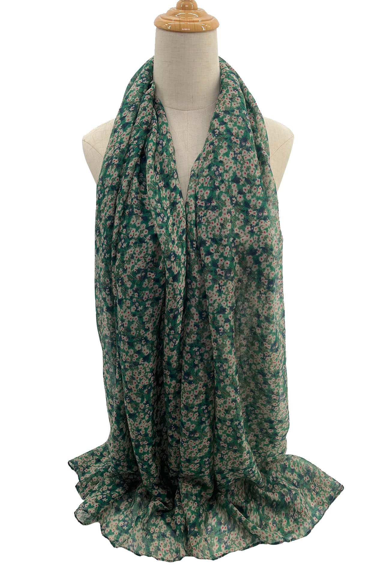 SF2070-743 Ditsy Flower Cotton Mix Scarf