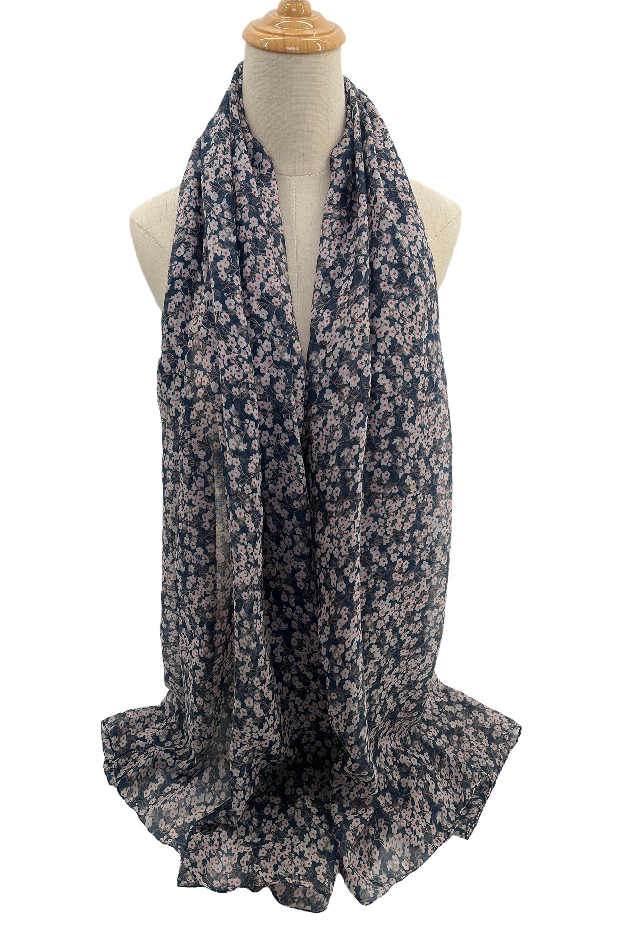 SF2070-743 Ditsy Flower Cotton Mix Scarf