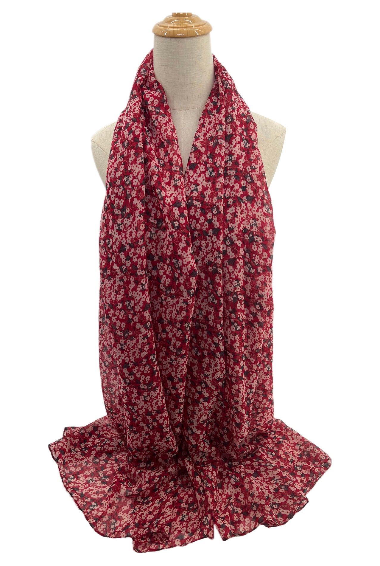 SF2070-743 Ditsy Flower Cotton Mix Scarf