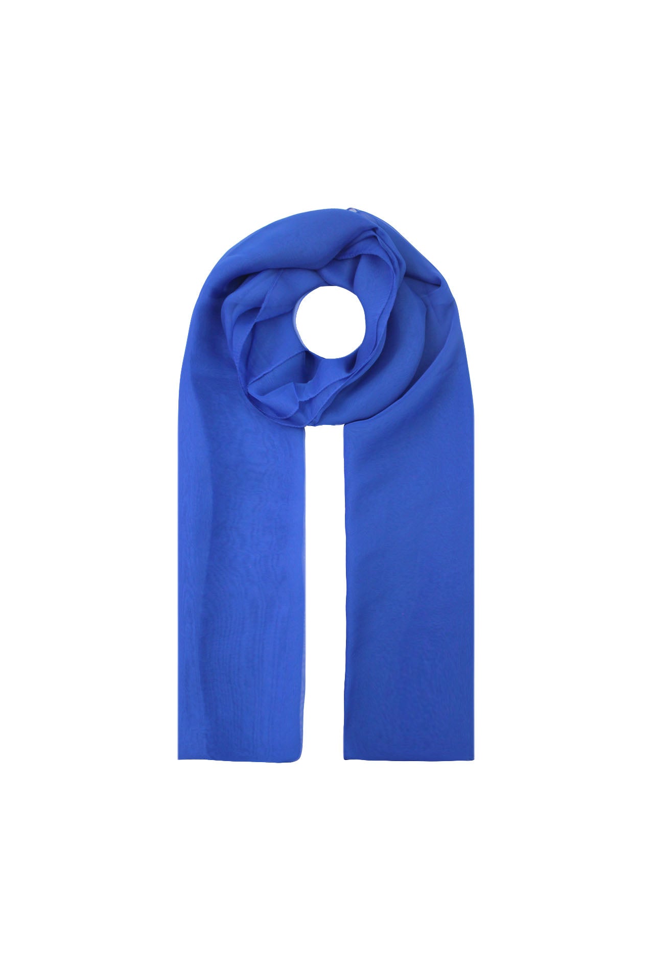 SF2075-179 Plain Colour Silk Mix Scarf